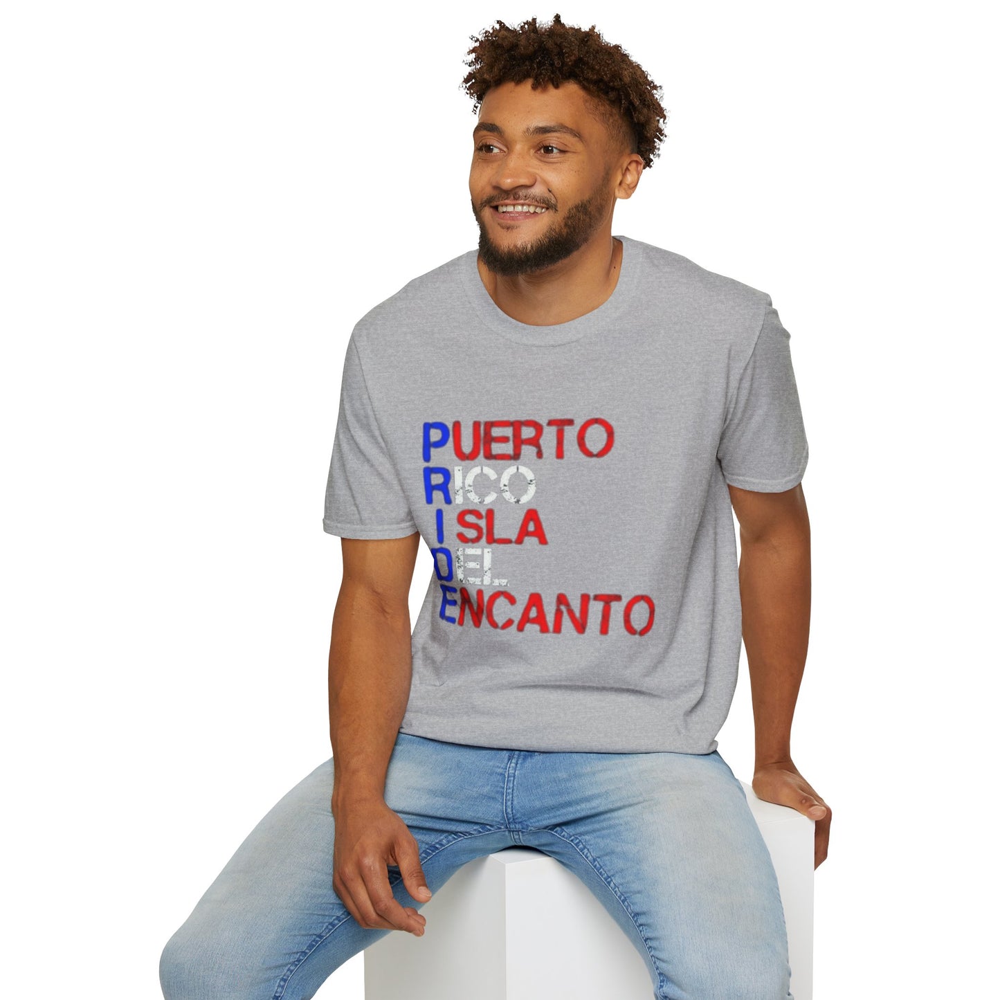 Puerto Rico Pride Tee – LGBTQ+ Unisex Softstyle Shirt for Festivals & Heritage Celebrations