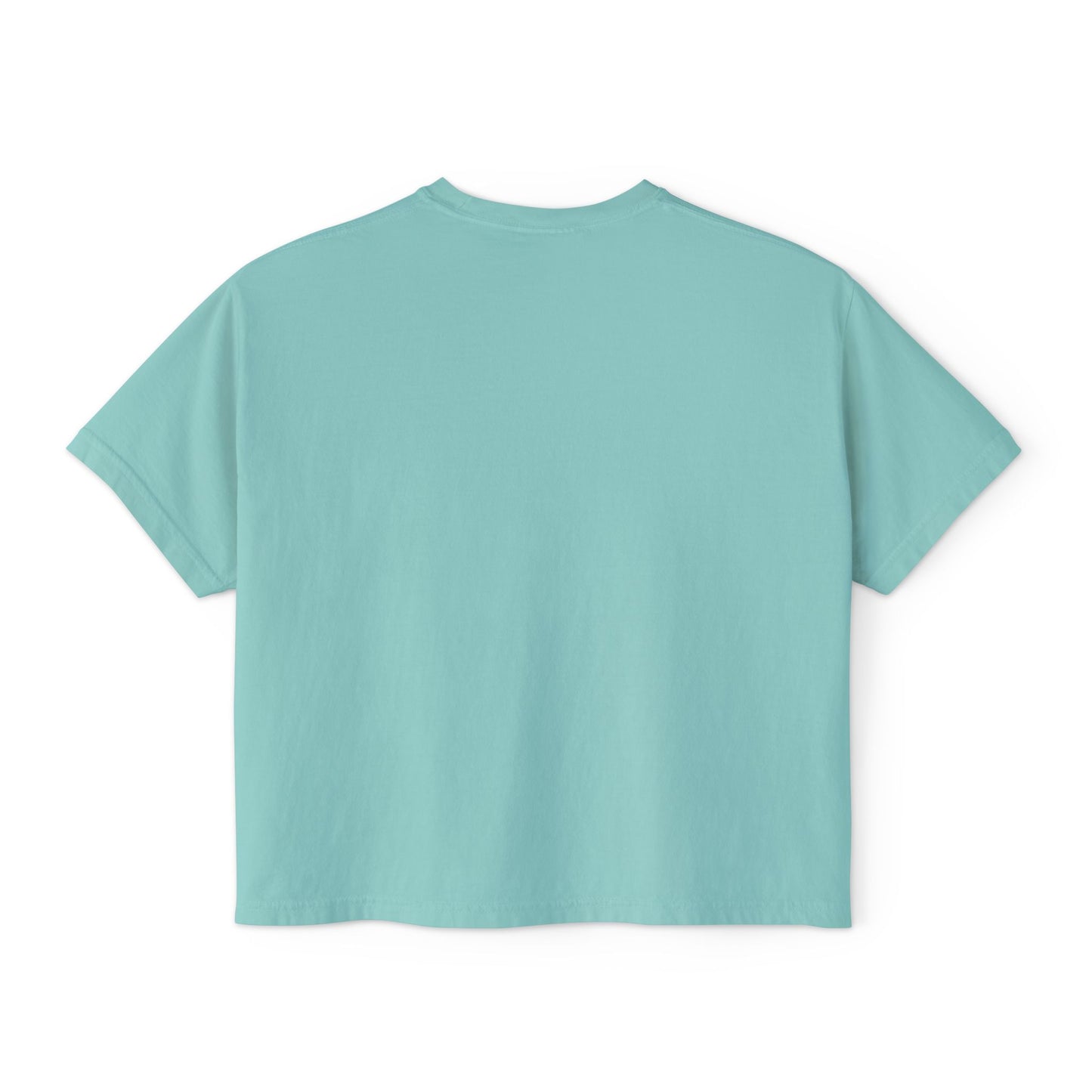 🌸 🧘‍♀️ Viste tu paz – Que tu energía hable primero Cute Elephant Women's Boxy Tee, Relaxed Fit Shirt, Gift for Animal Lovers, Casual Wear,