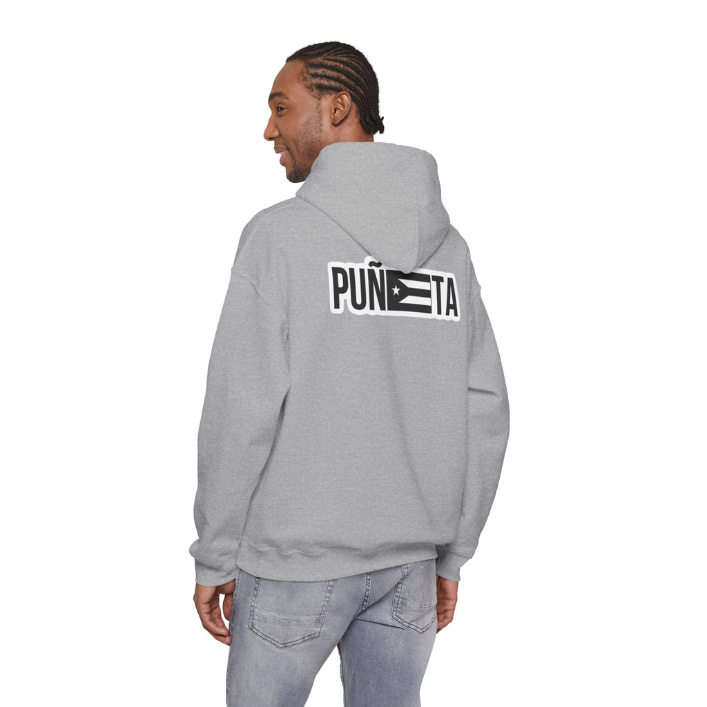 Puerto Rican Pride Hoodie  “No Nos representan” Front & Puñeta Flag Back