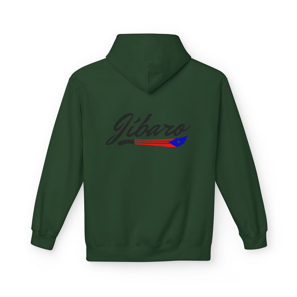 Gíbaro Hoodie  Puerto Rican Pride Pullover with Flag Machete Design