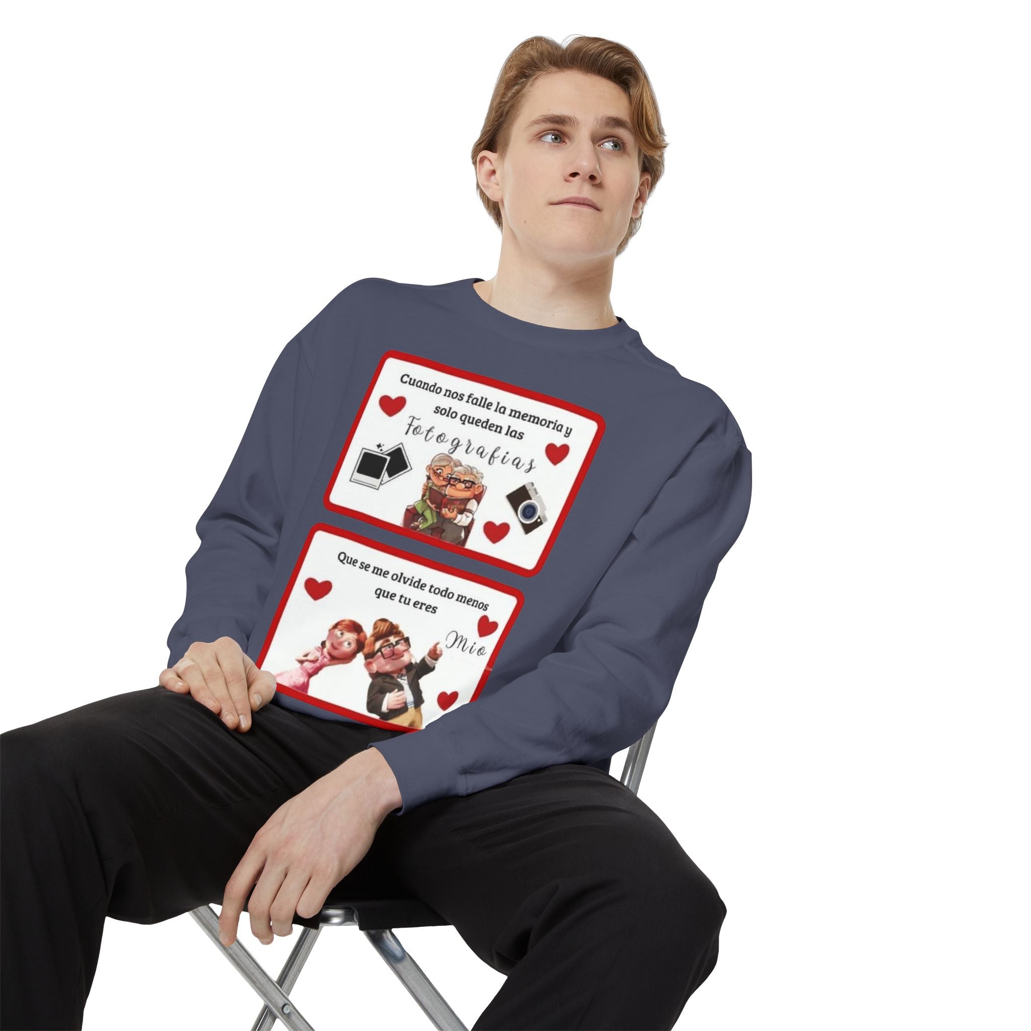Valentine's Day Photo Collage  Romantico SAN VALENTÍN sweatshirt