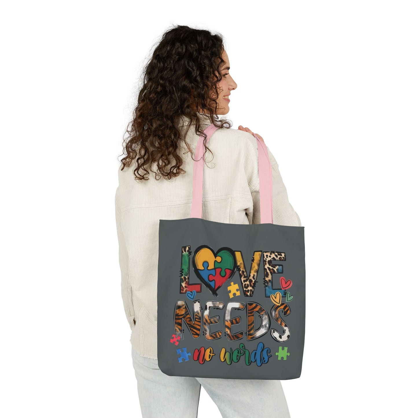 Colorful Love Needs Tote Bag