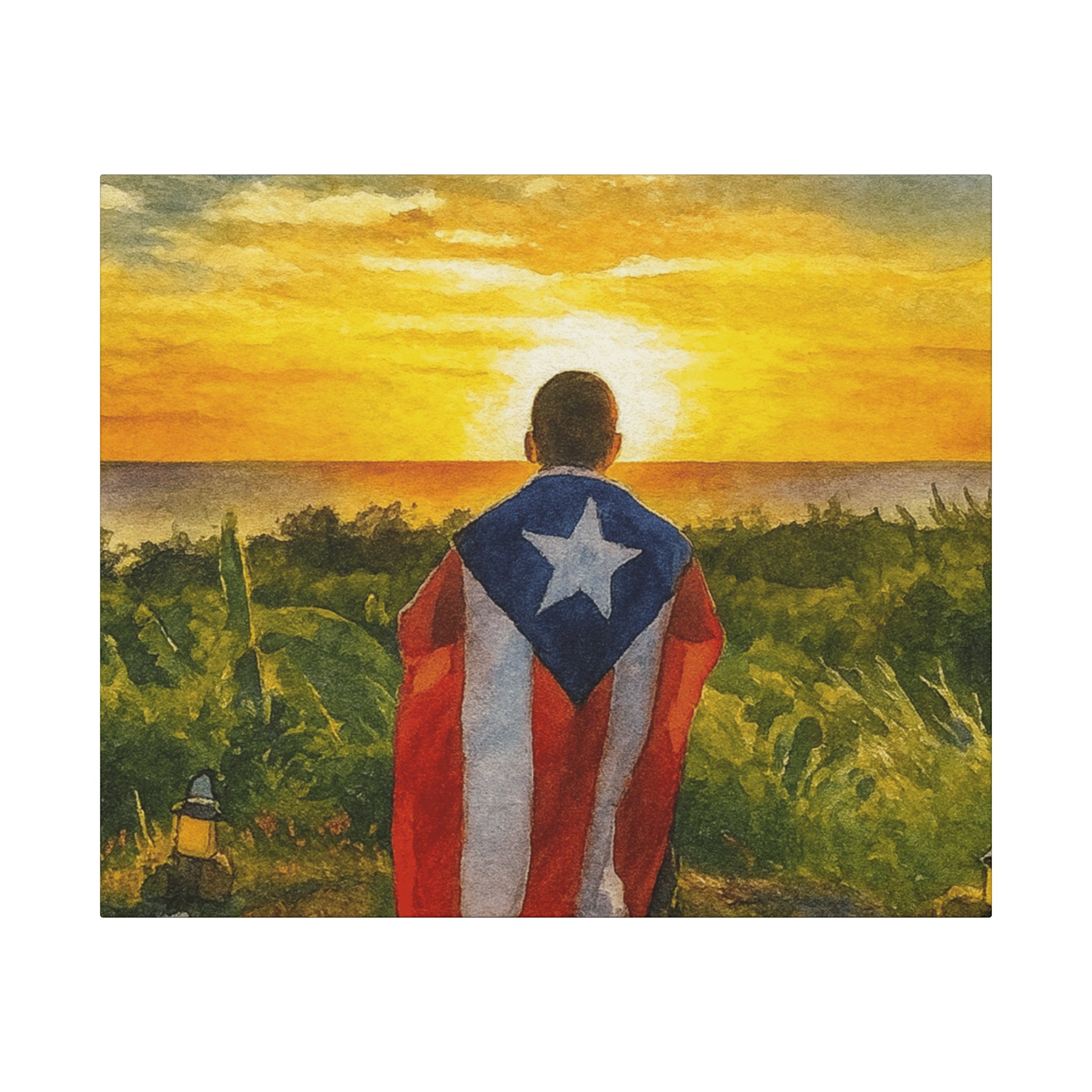 Puerto Rico Sunset Canvas Art Artistic & Emotional