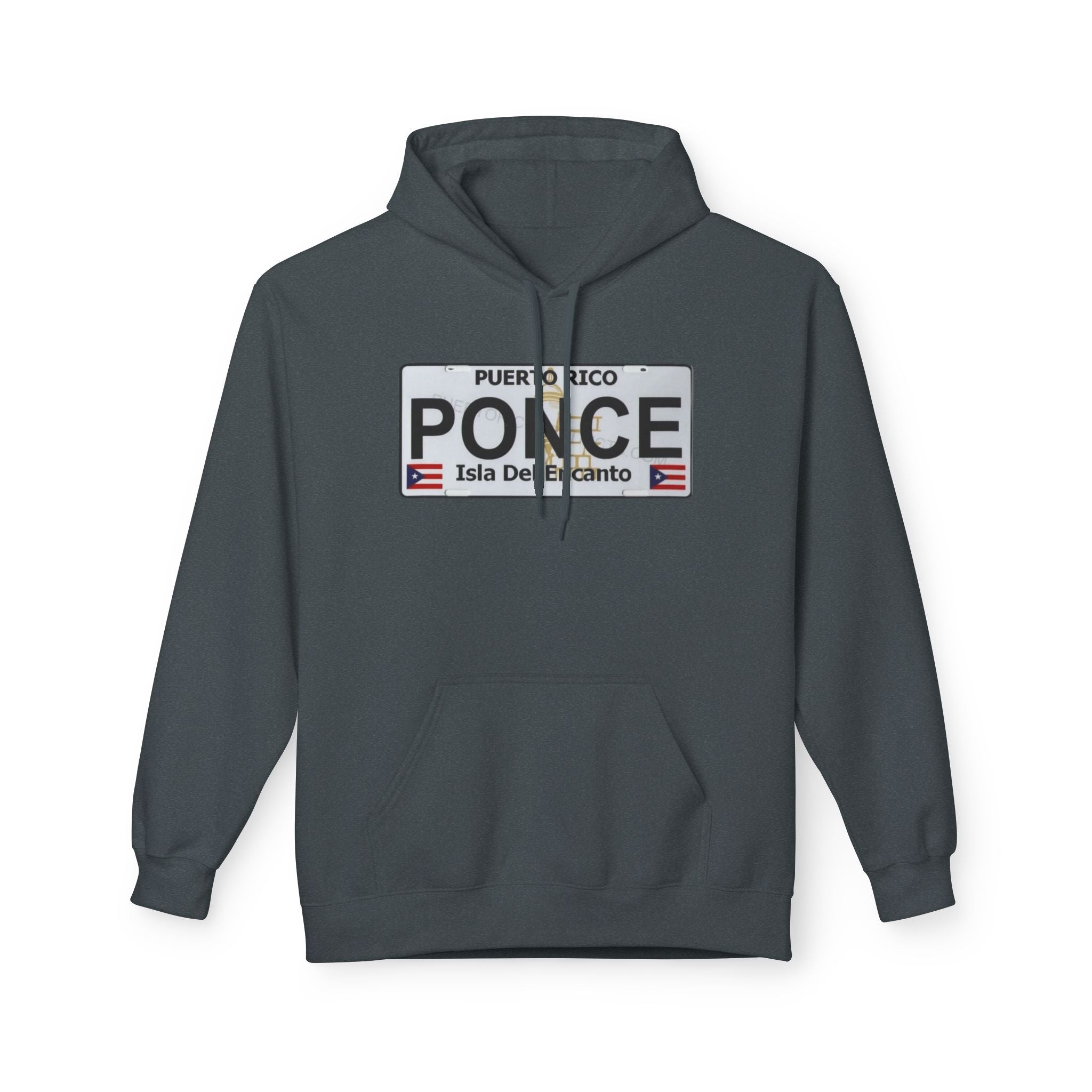 Ponce Puerto Rico License Plate Hoodie Isla Del Encanto Pullover