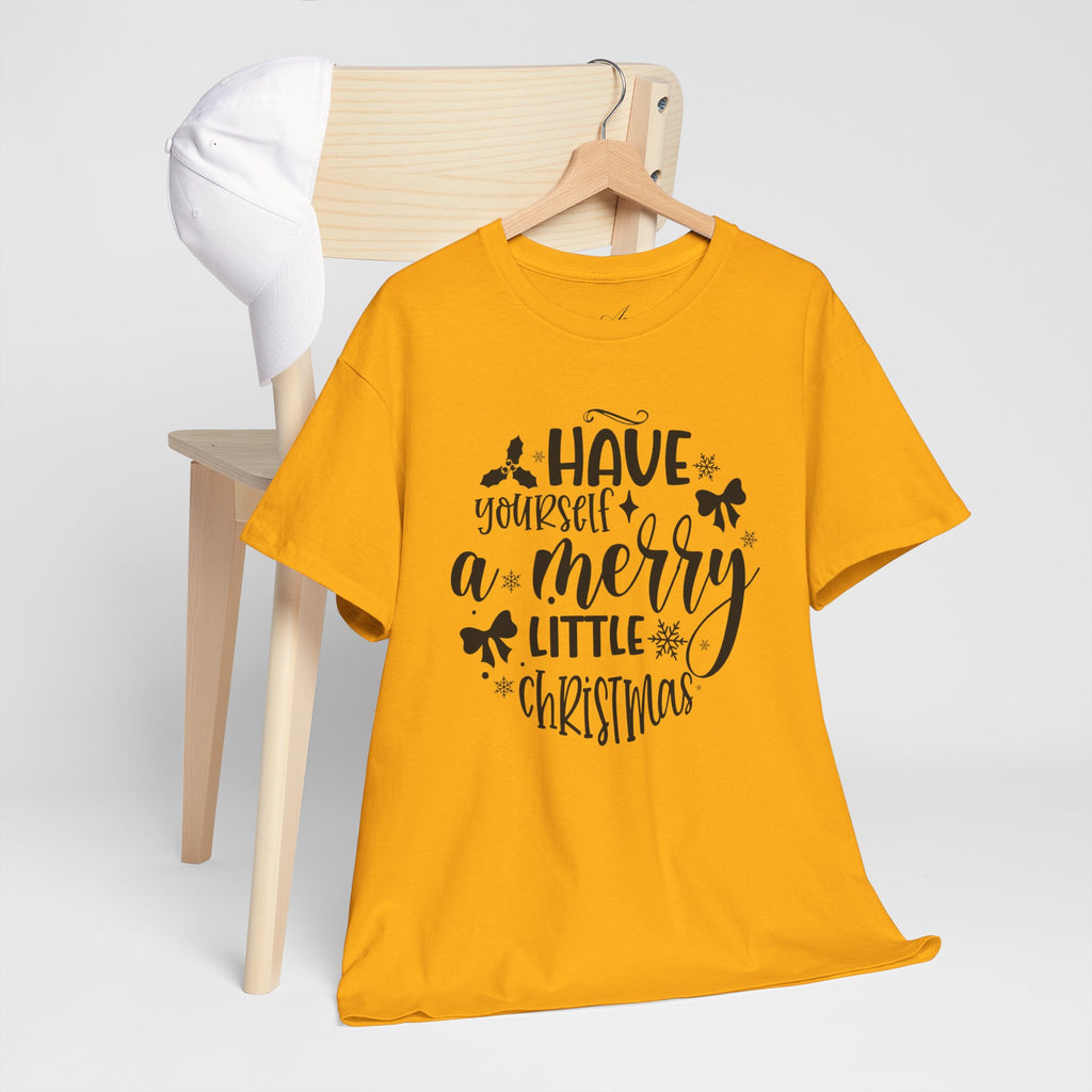 Merry Christmas Cotton Tee Holiday Graphic Tees & Cozy Festive Wear
