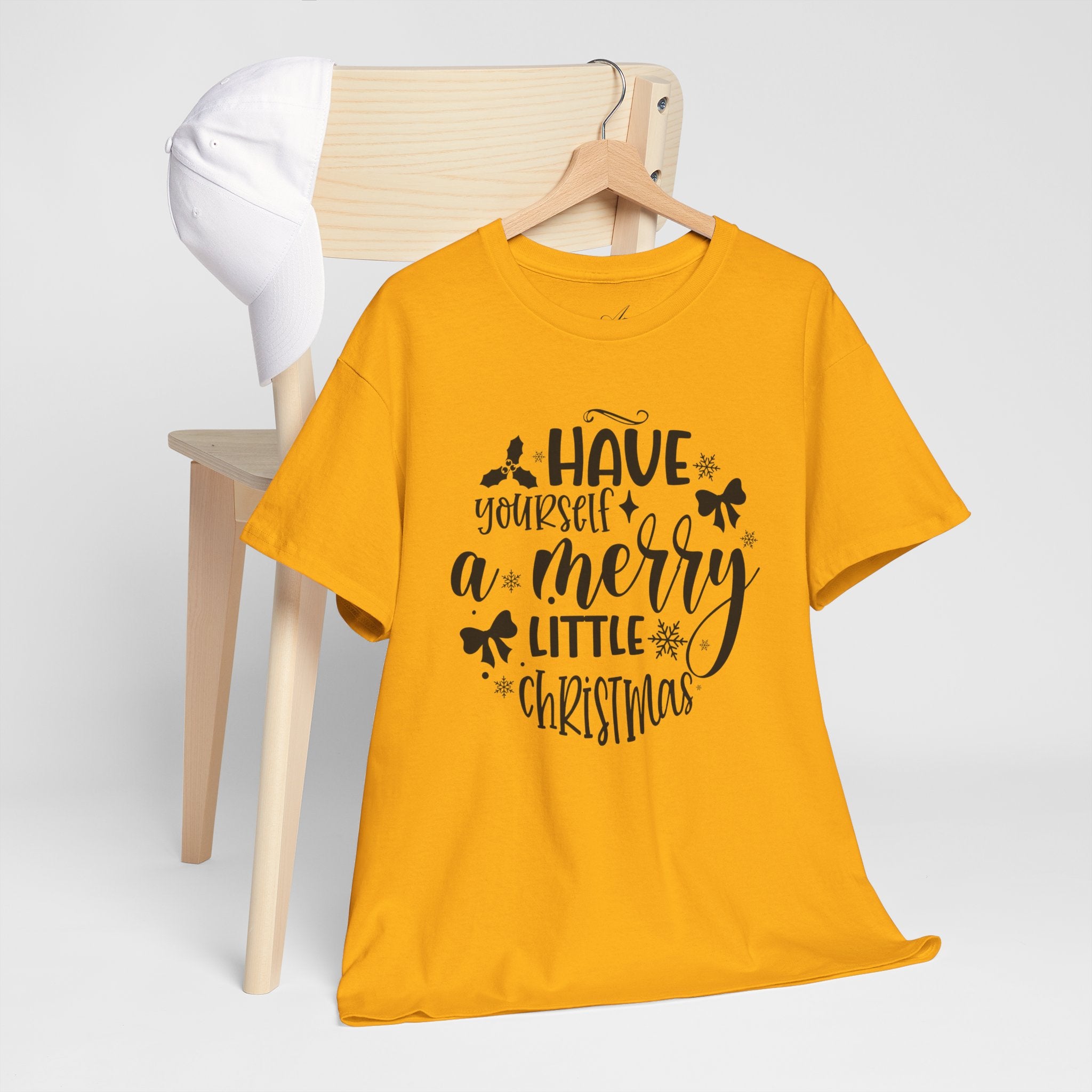 Merry Christmas Cotton Tee Holiday Graphic Tees & Cozy Festive Wear