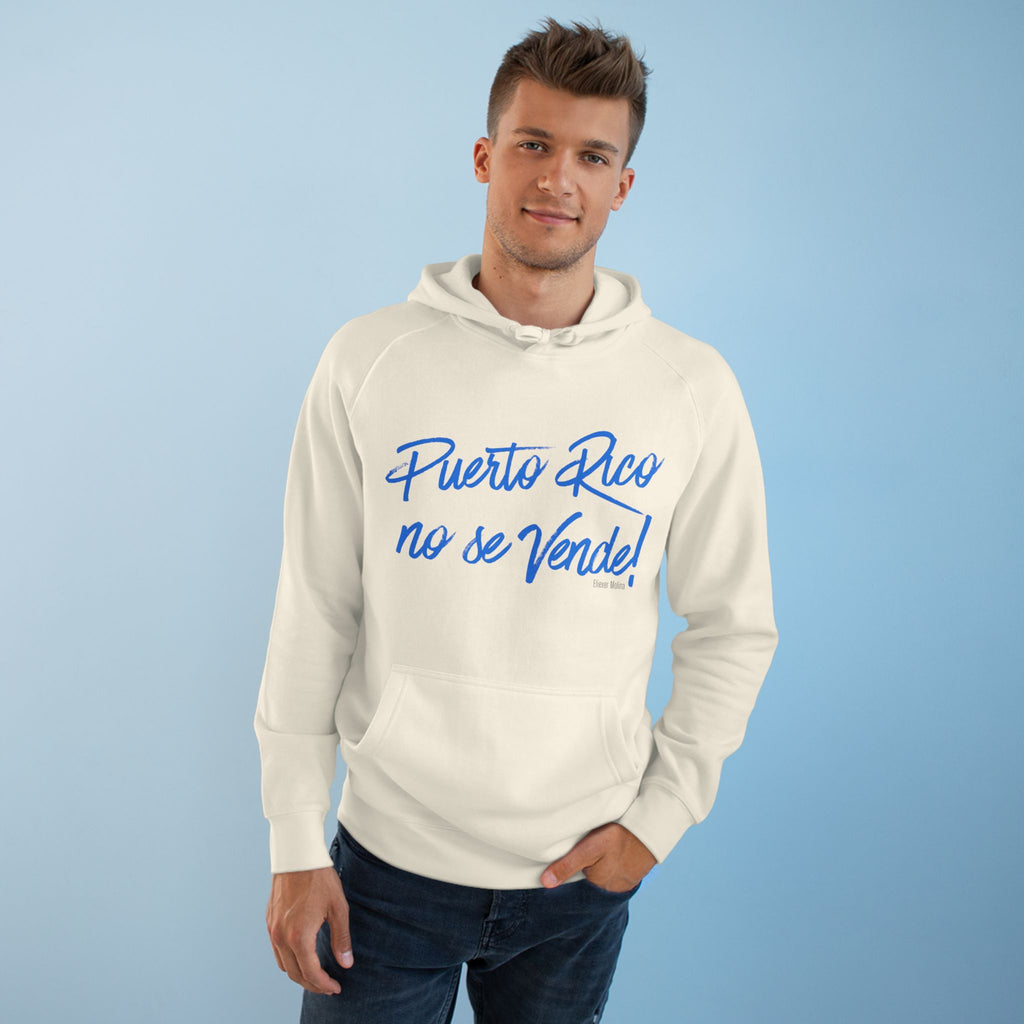 Hoodie  "Puerto Rico No Se Vende" Script Protest Pullover