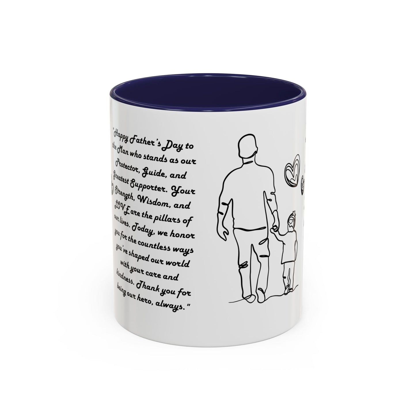 Fathers Day Mug Gift for Dad Funny Fathers Mug Accent Coffee Mug (11, 15oz)