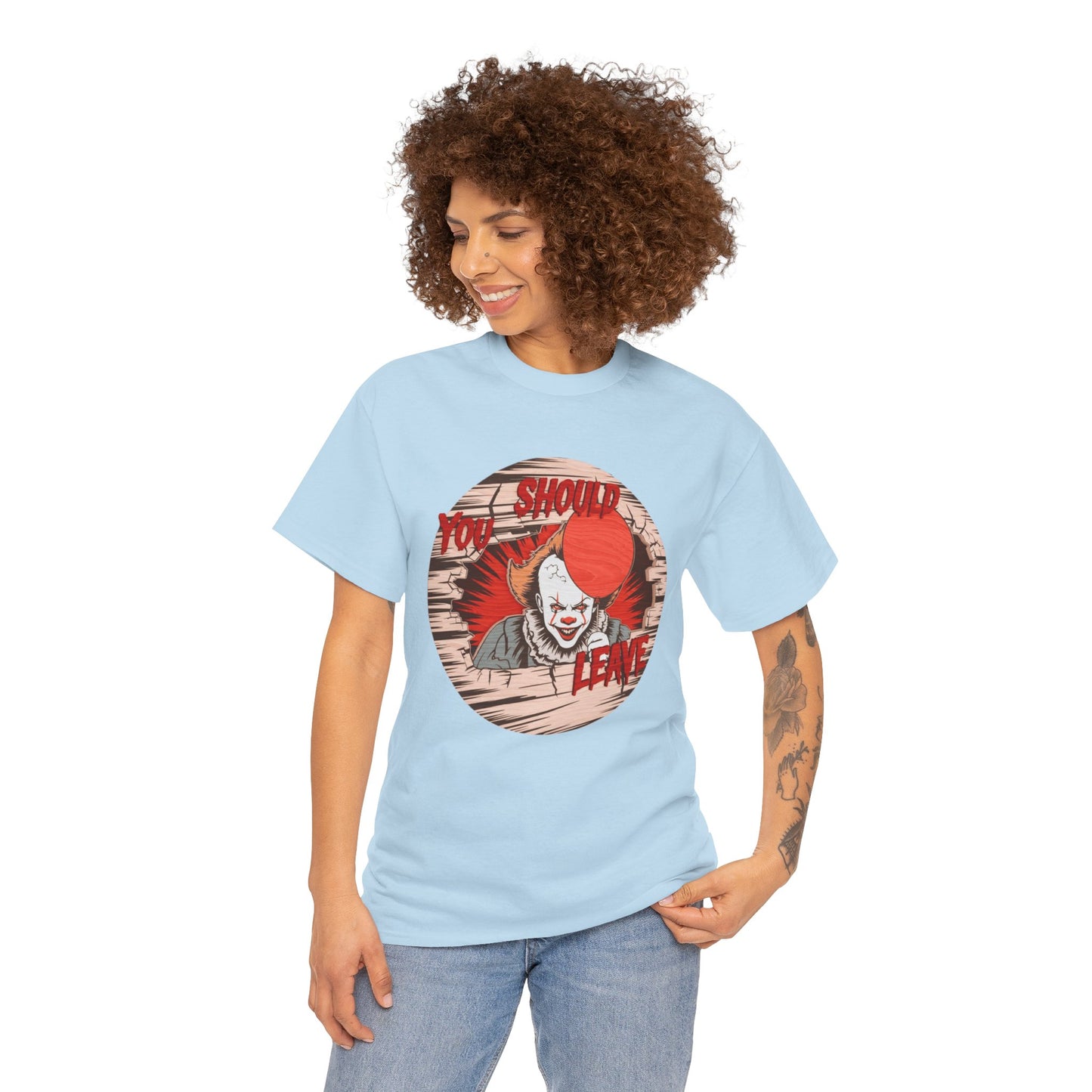 Horror Graphic Tee, Halloween Costume Shirt, Unisex Creepy Cotton Tee, Funny Horror T-Shirt, Retro Scary Outfit