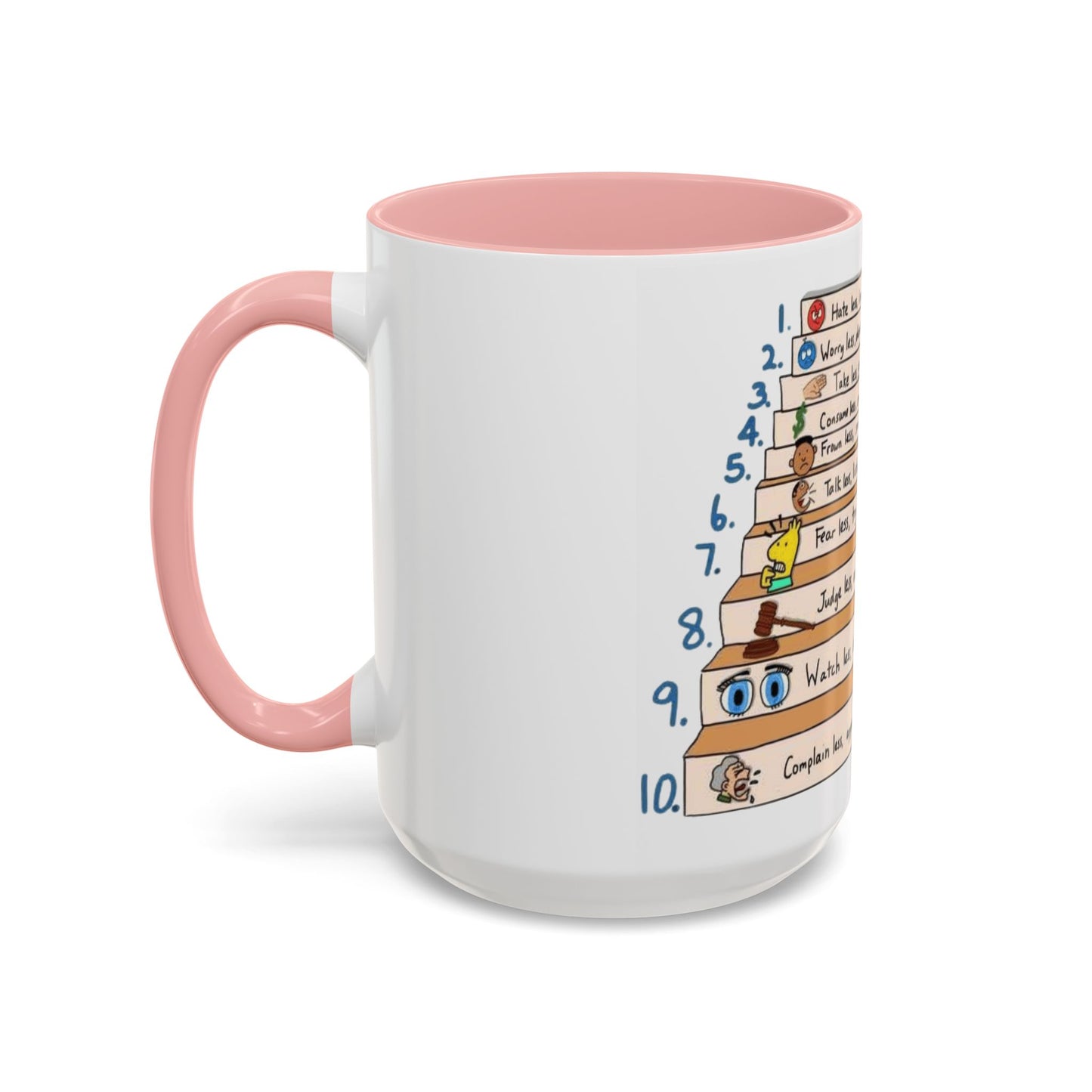 ☕ Start Your Day with Meaning Motivational Gift, Self-Care Mug, Unique Home Decor, Joyful Drinkware