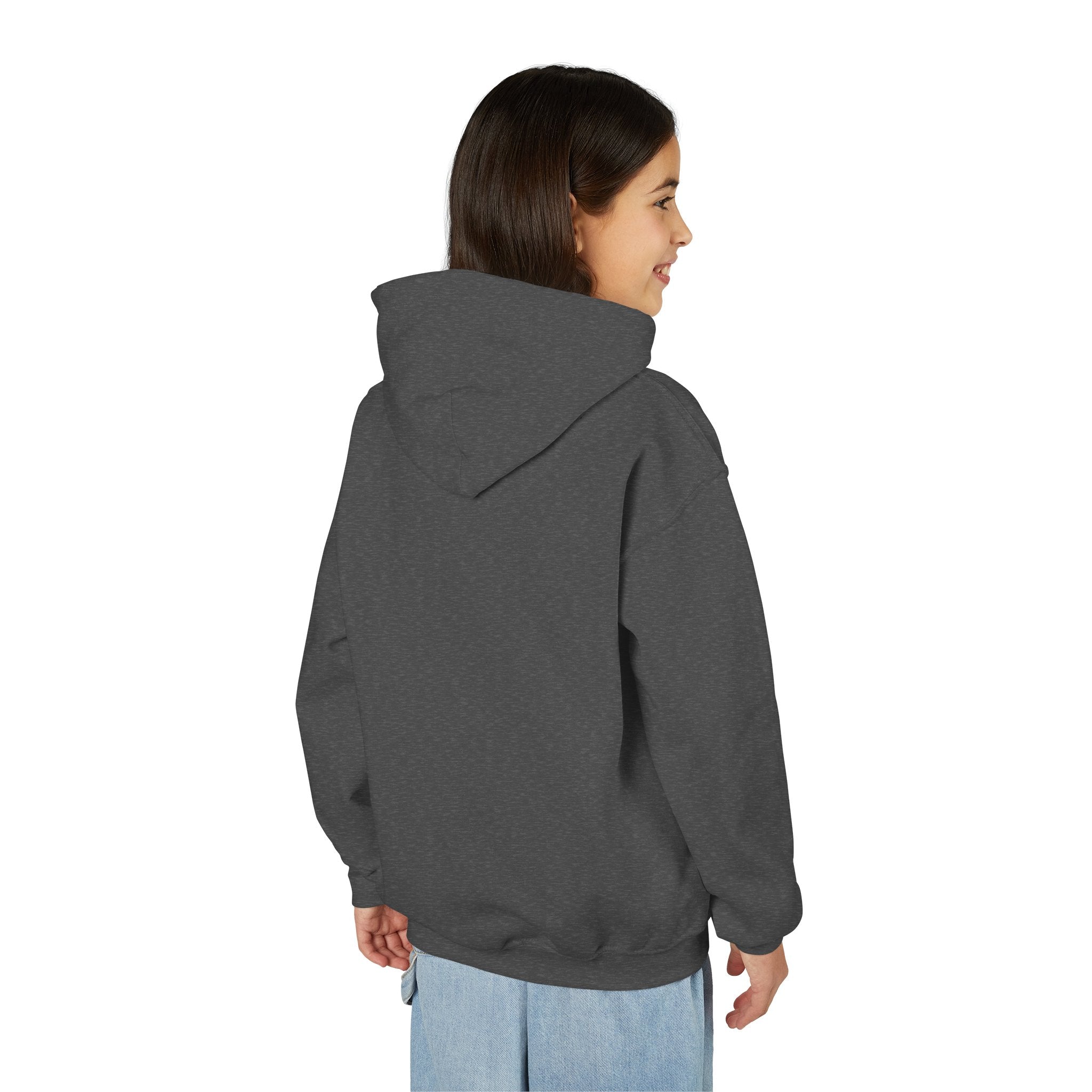 Youth Hoodie  Grinch Christmas Scene with 'Maybe Christmas' Quote