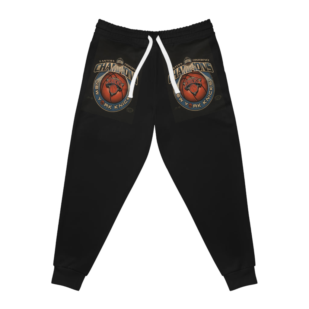 Champ Basketball Athletic Joggers — Vintage Team Logo Sweatpants