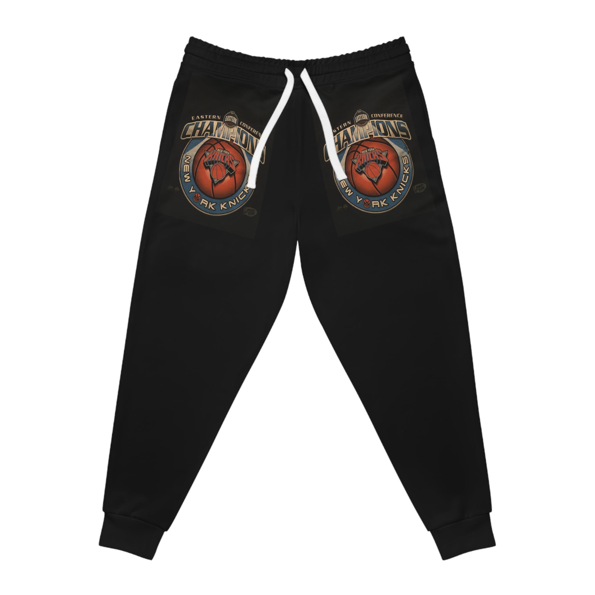 Champ Basketball Athletic Joggers — Vintage Team Logo Sweatpants