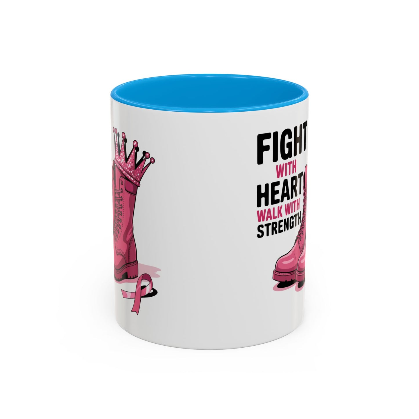 You Beat It! Cancer Survivor Mug | Motivational Gift for Her or Him | Warrior Mug