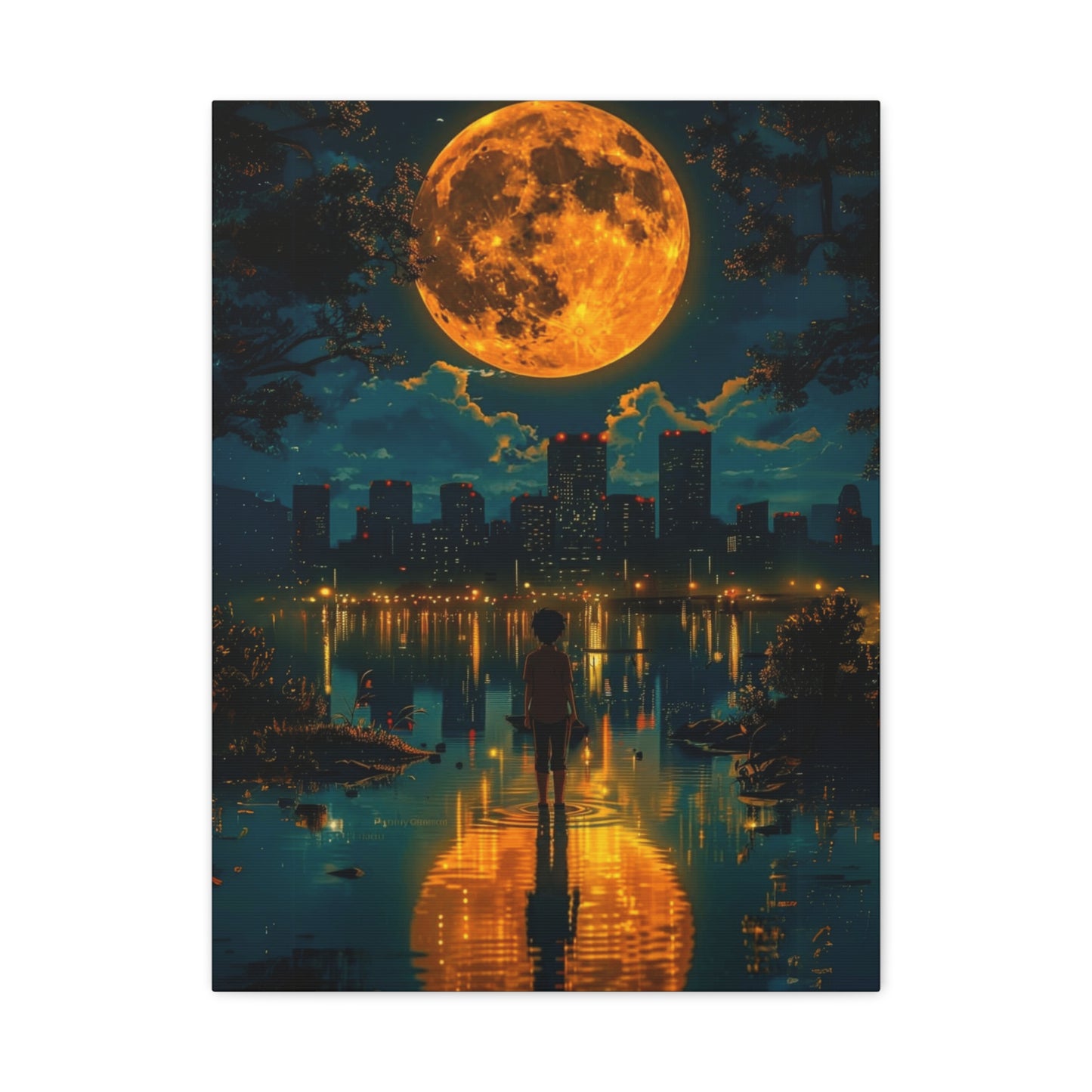 Because words have the power to move you let them live on your wall, Unique Nightscape Decoration, Perfect for Any Occasion