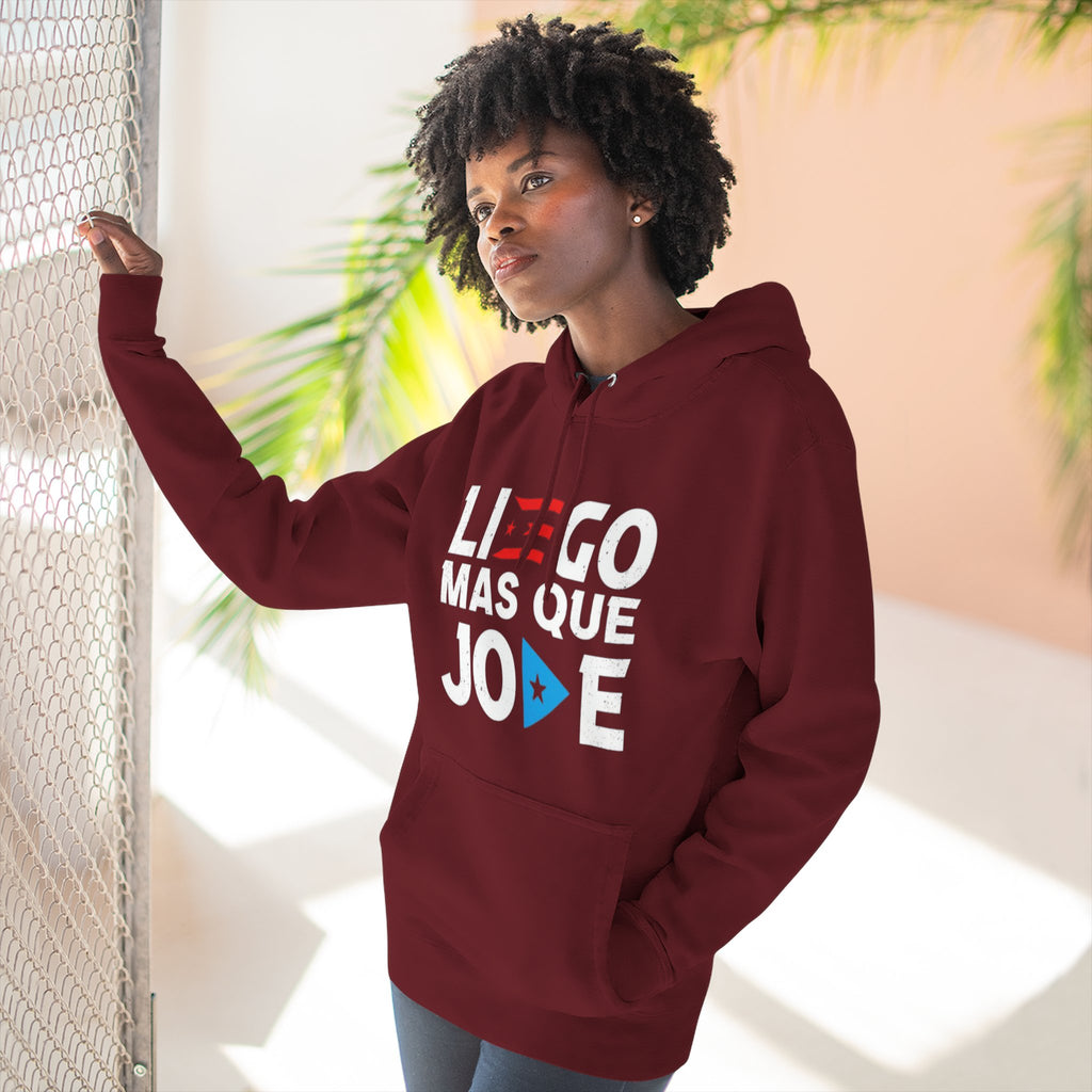 Puerto Rican culture & traditions Navidades Boricuas Collection fleece hoodie