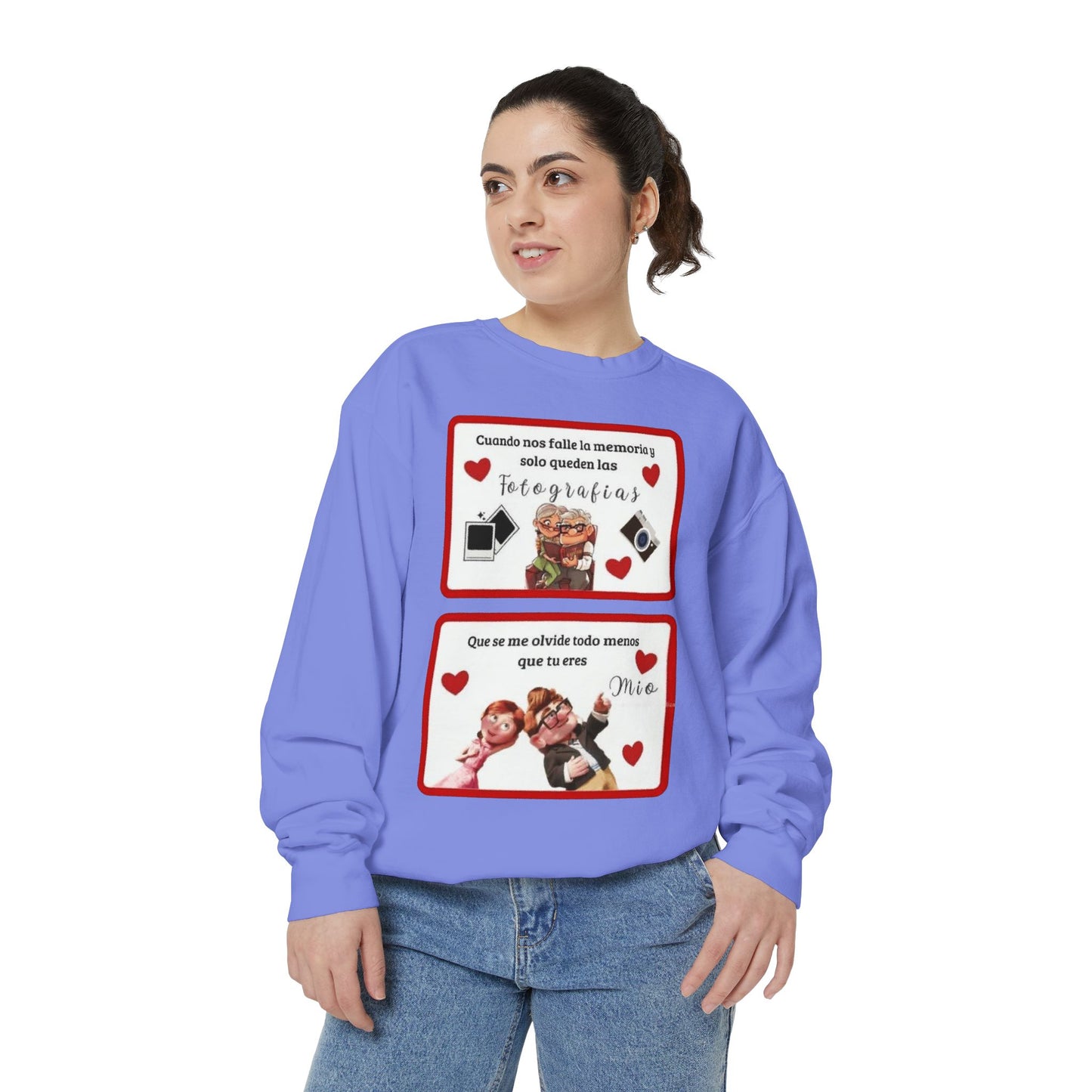 Valentine's Day Photo Collage  Romantico SAN VALENTÍN sweatshirt
