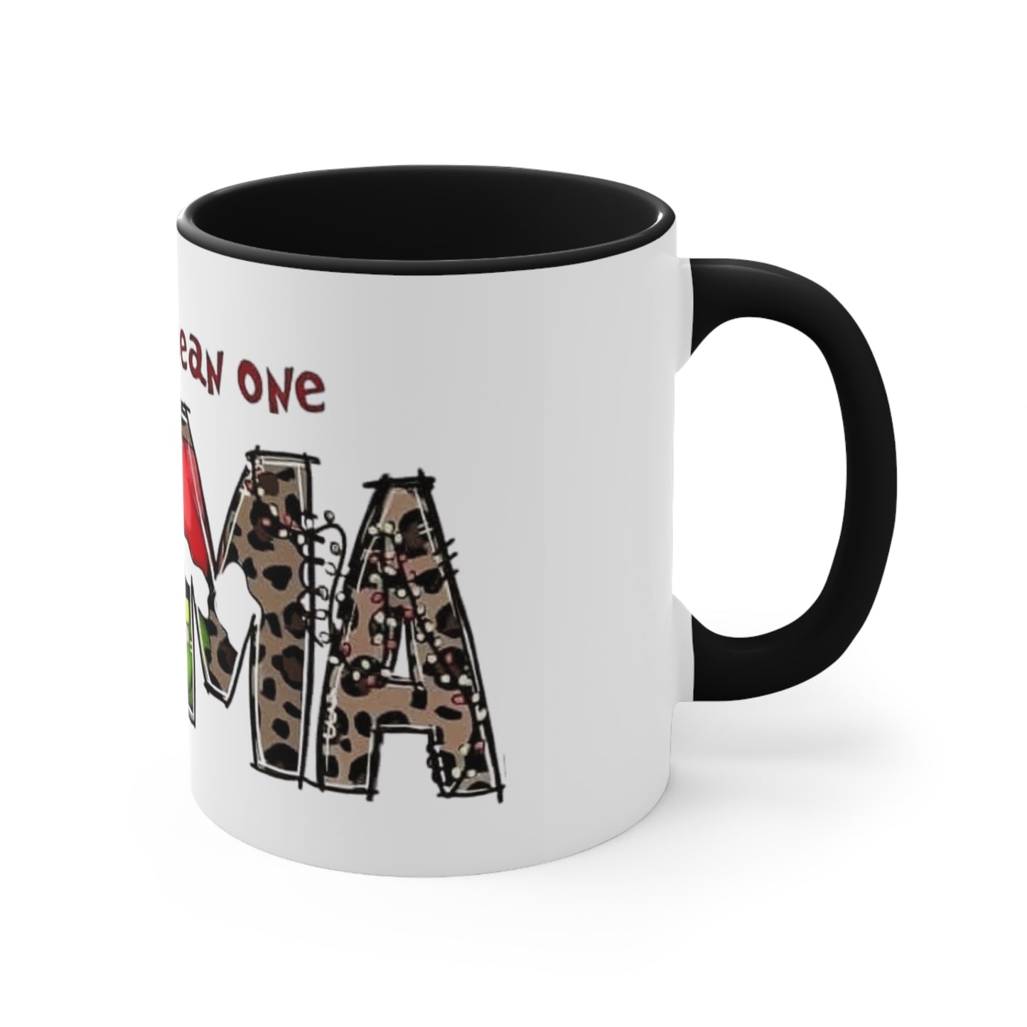 Grinch-Themed Accent Mug - "You're a Mean One, MAM" Holiday Coffee Cup Holiday Coffee Cups with Festive Quotes & Designs