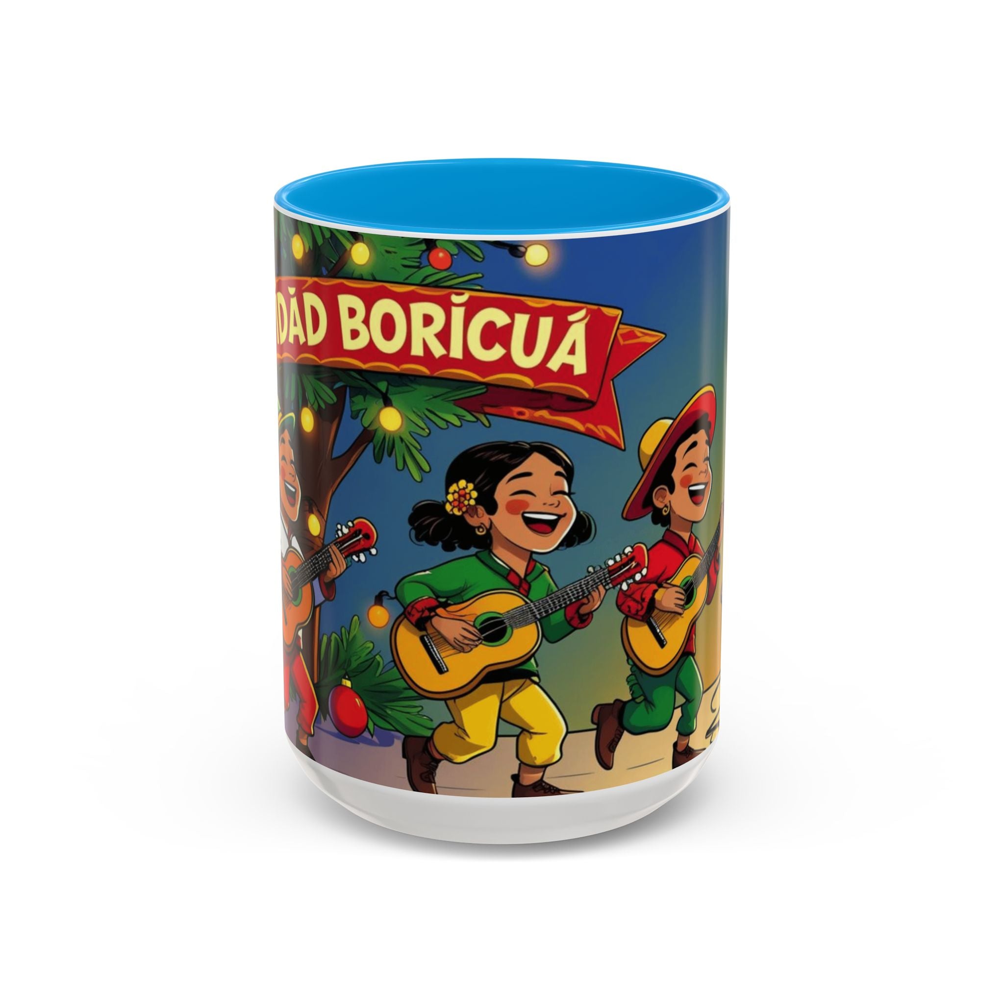 Navidad Boricua Mug Vibrant Puerto Rican Celebration Mug