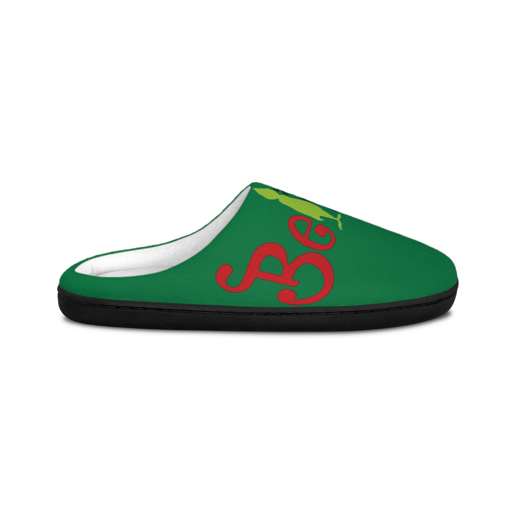 Christmas "Believe" Women's Indoor Slippers — Cozy Holiday Home Shoes