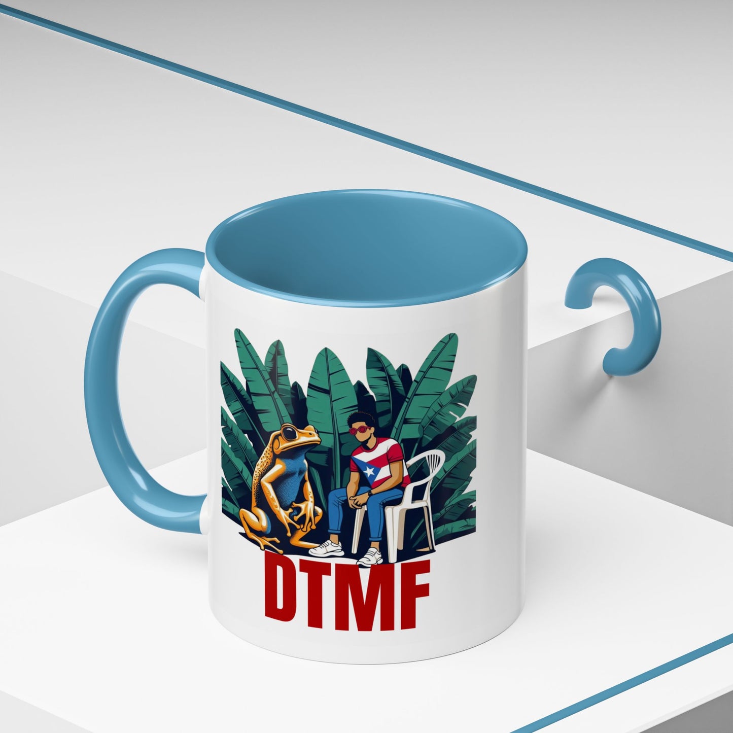 Puerto Rican Heritage Mugs with Unique Designs Accent Coffee Mug (11, 15oz)