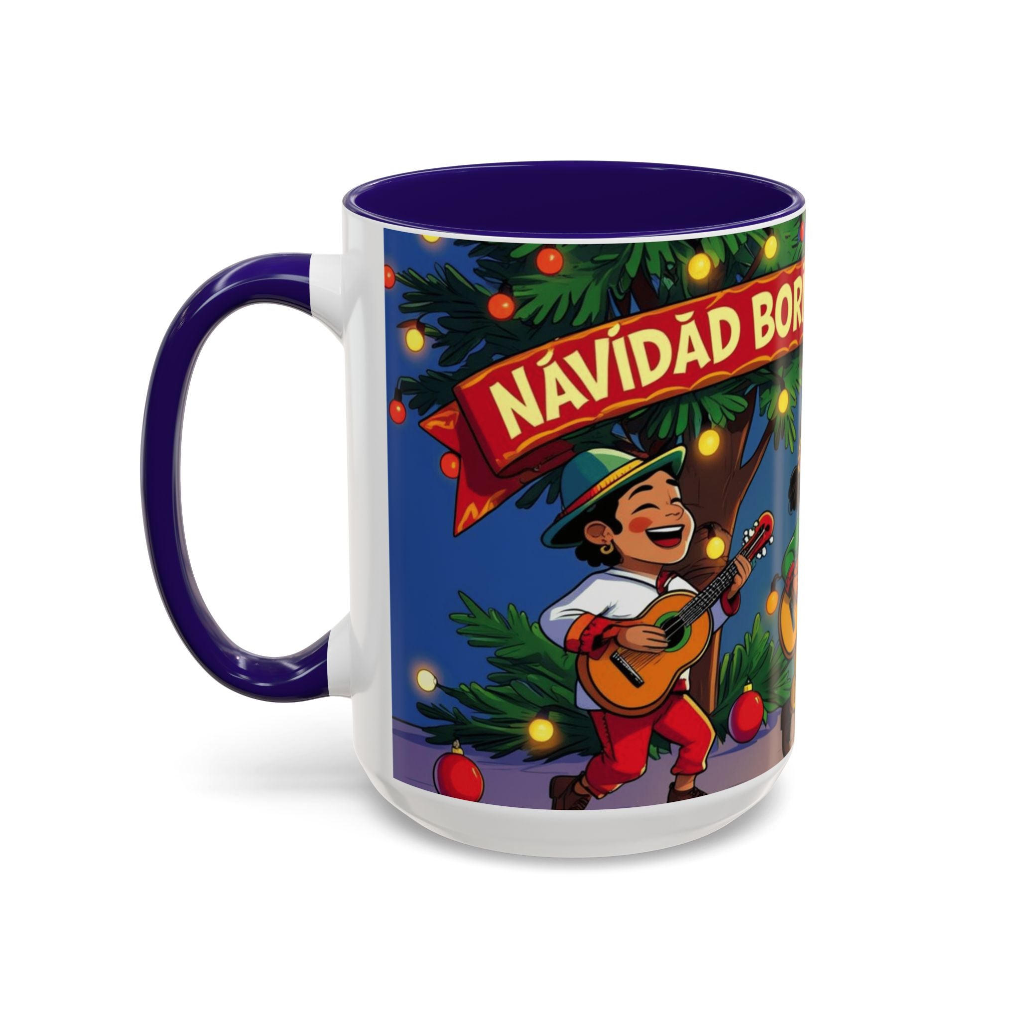 Navidad Boricua Mug Vibrant Puerto Rican Celebration Mug