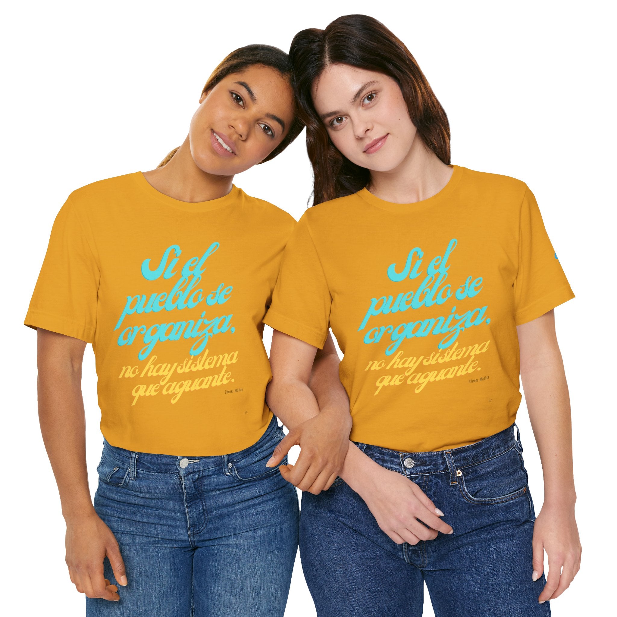 Spanish Script Tee  “Si el pueblo se organiza” Graphic T-Shirt