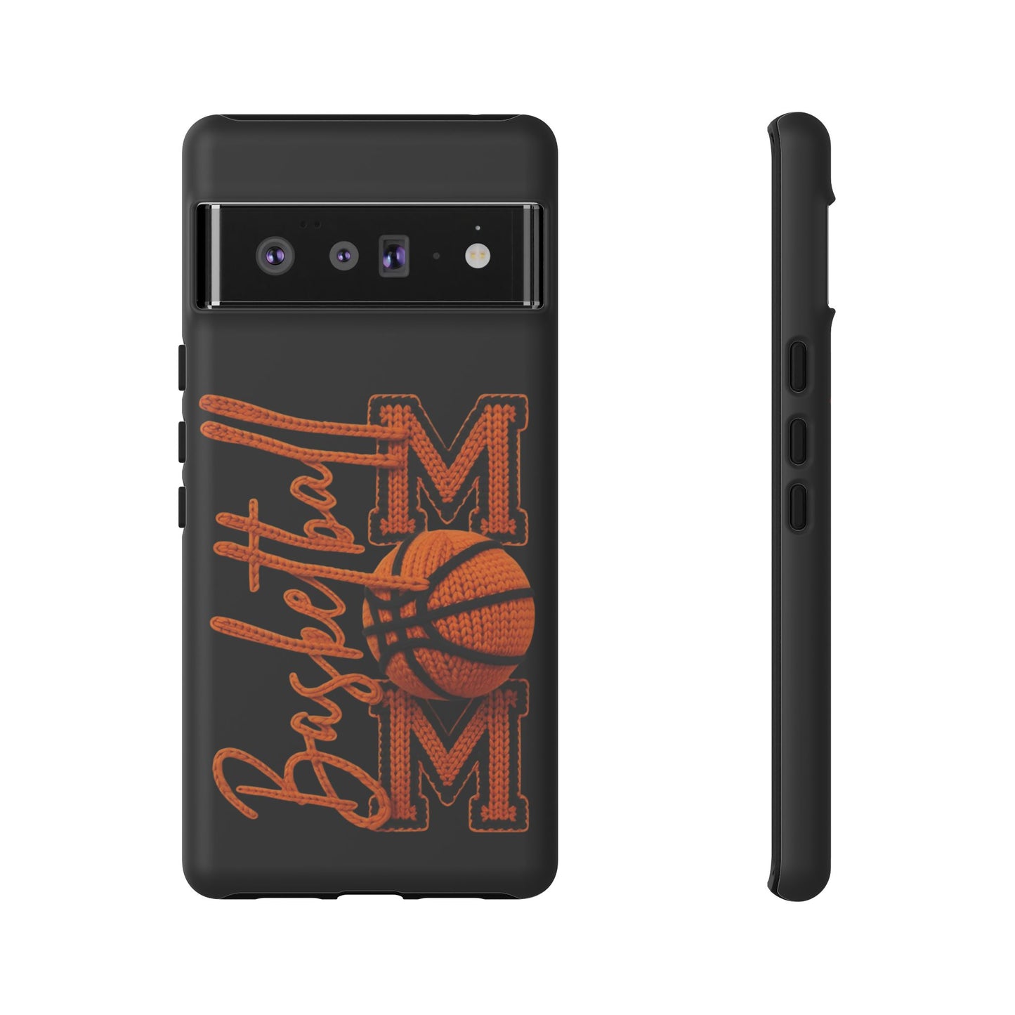 Basketball Mom Phone Case  'Basketball MOM' Protective Hard Cover