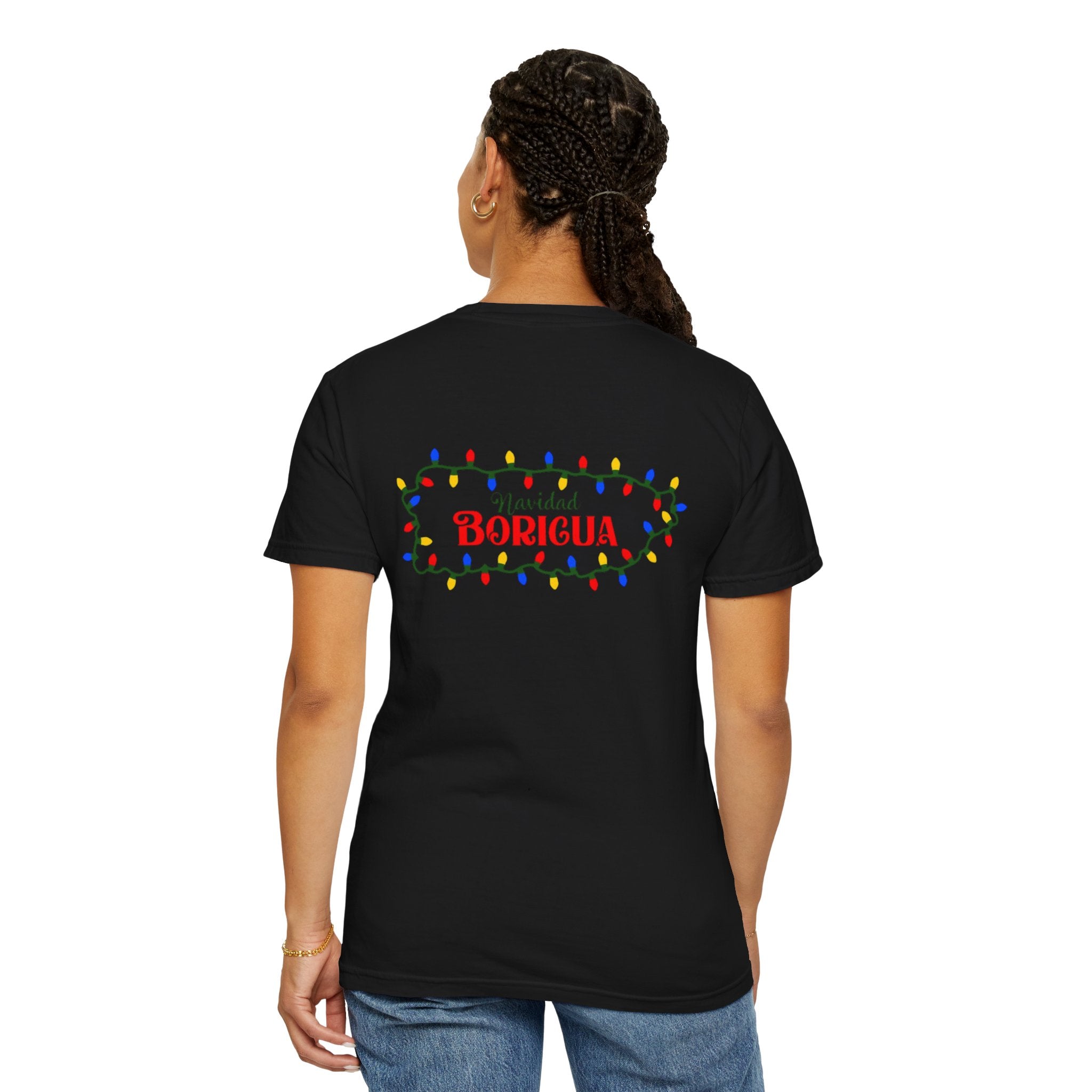 Medalla Light Beer T-Shirt  Navidad Boricua Holiday Tee Puerto Rico’s Navidades