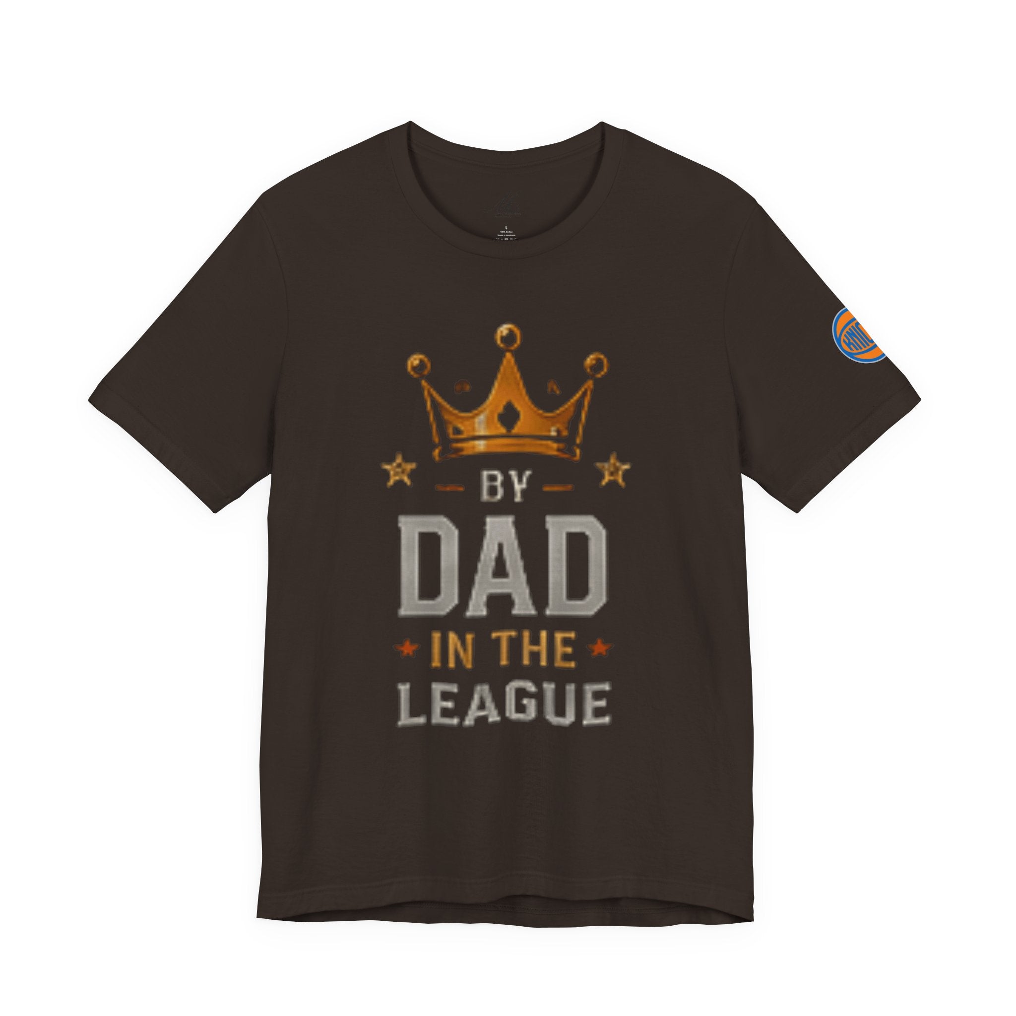 Dad In The League T-Shirt — Crowned "By Dad In The League" Tee for Fathers, Father’s Day Gift