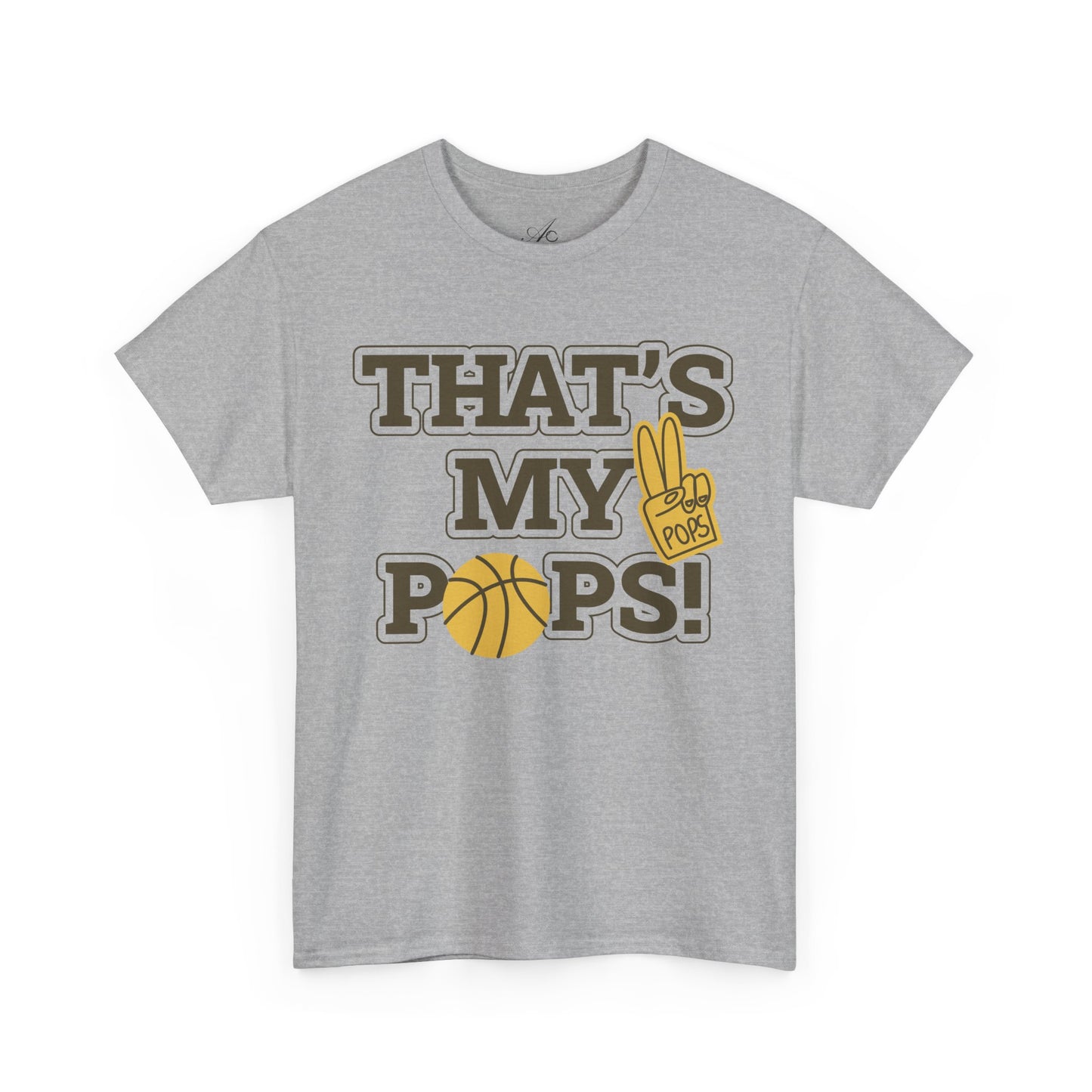 Basketball Dad Tee, Unisex Heavy Cotton T-Shirt for Father's Day, Sports Gift, Father's Day Gift, Family Tee, Casual Wear