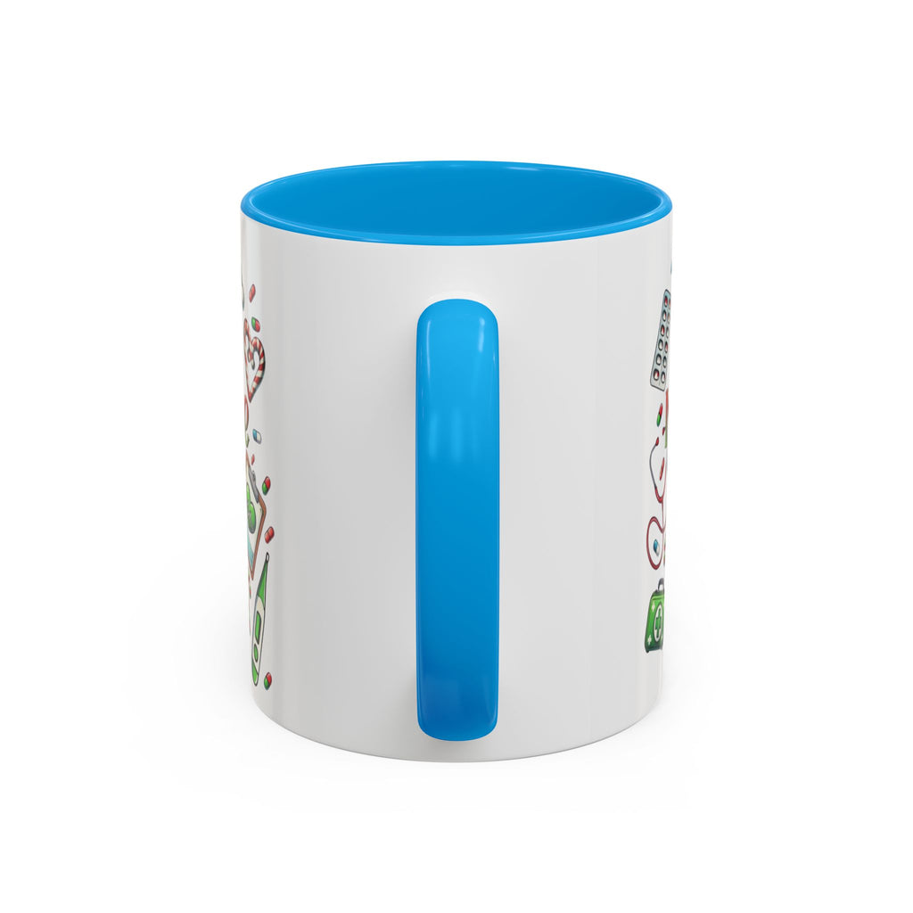 Nurse Elf Coffee Mug — Christmas Medical Holiday Gift (11oz & 15oz) Medical Christmas Mug