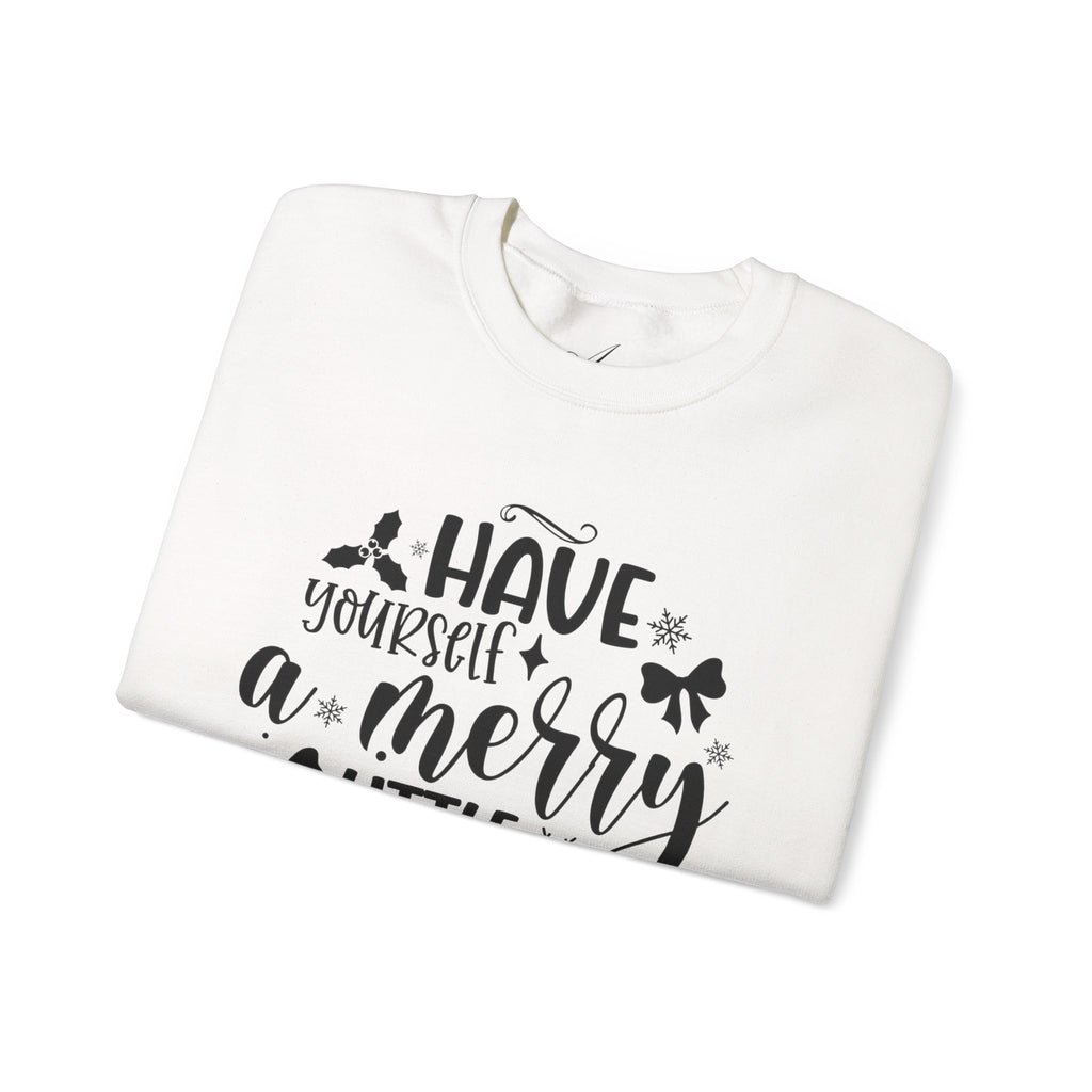 Xmas Shirts & Sweaters | Funny, Cute & Classic Christmas Designs Merry Christmas Crewneck Sweatshirt - Cozy Unisex Holiday Apparel