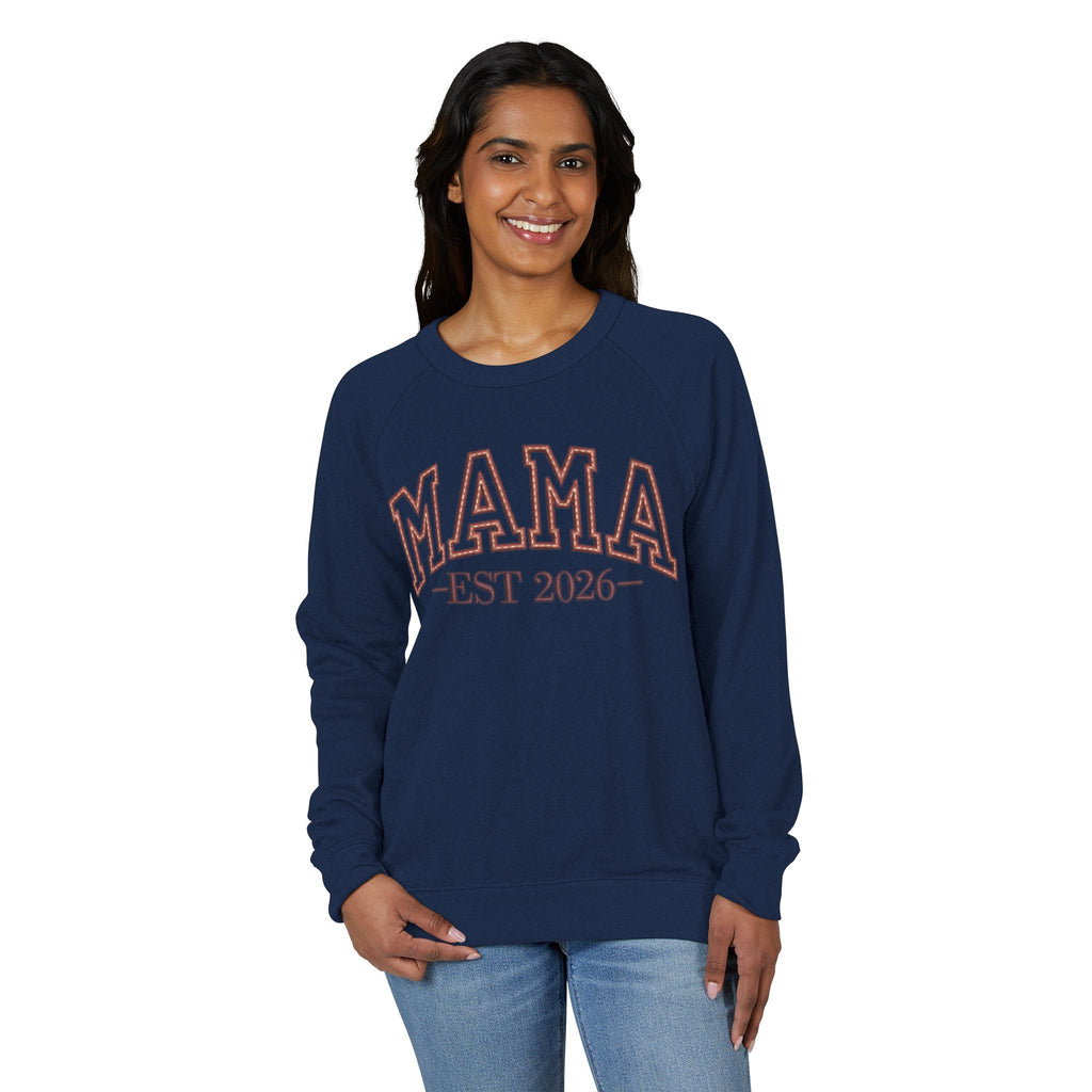 Mama EST. 2024 Crewneck Sweatshirt  Cozy Mom Pullover