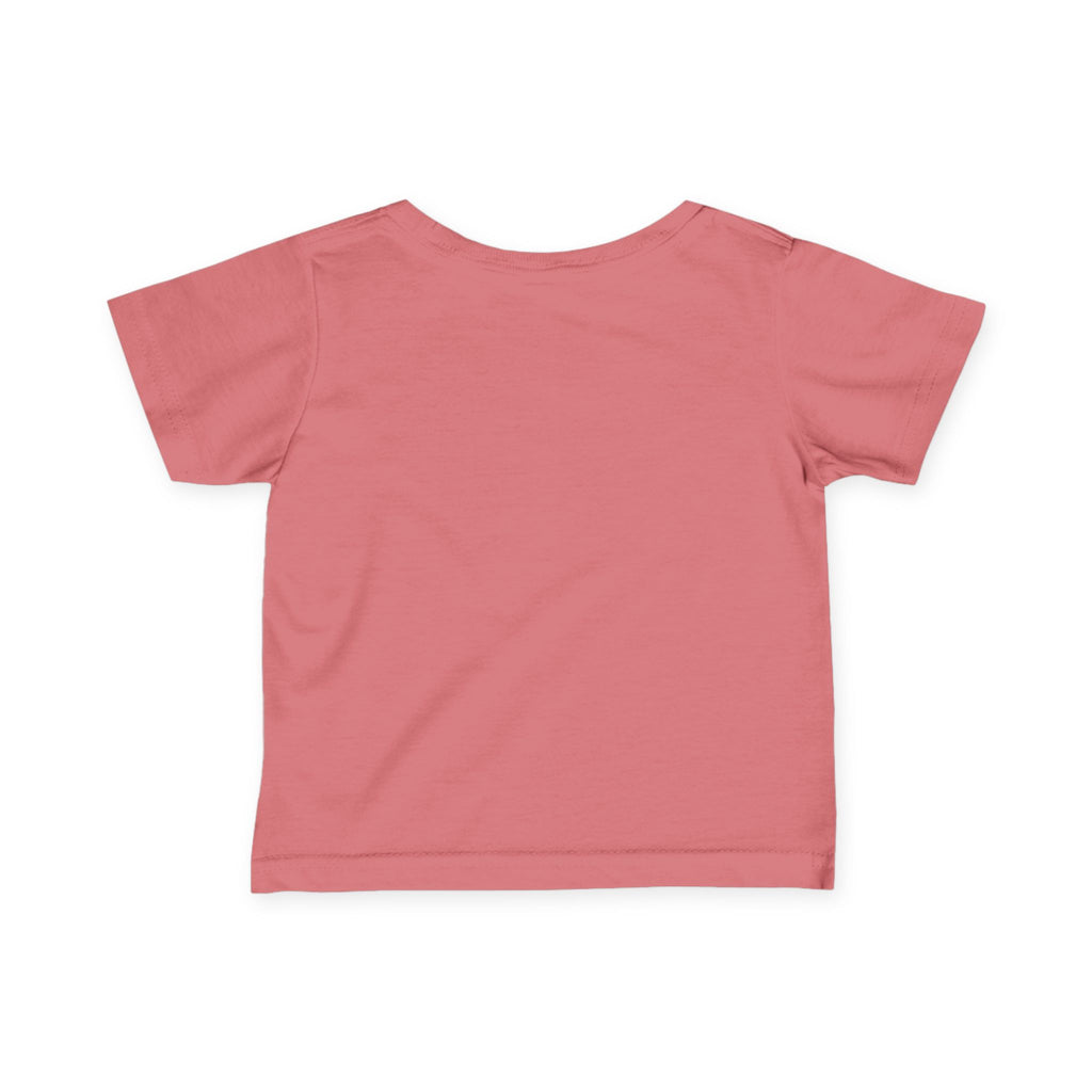 Infant Tee  Watercolor Highland Cow with Hearts (Cute Valentine Baby Top)