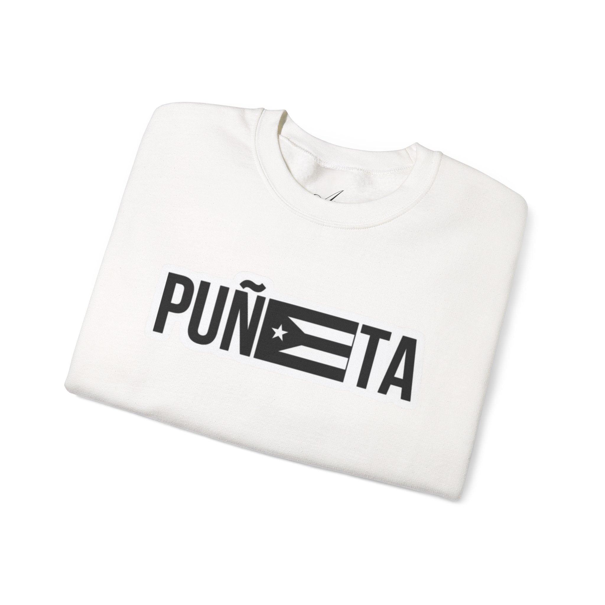 Puñeta Sweatshirt  Puerto Rican Flag Graphic Crewneck