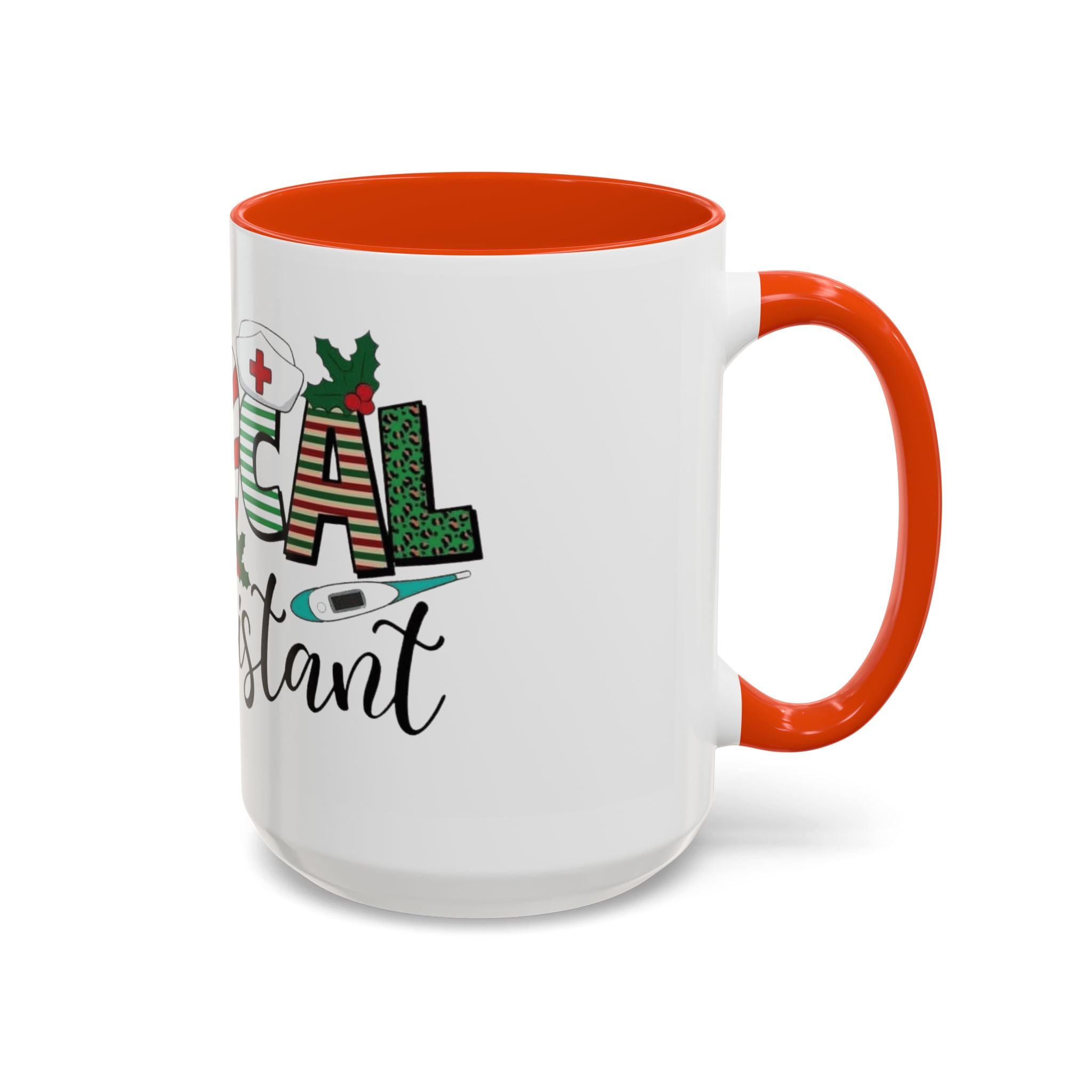 Medical Assistant Christmas Mug — Festive Colorful 11oz/15oz Coffee Cup Medical Christmas Mug