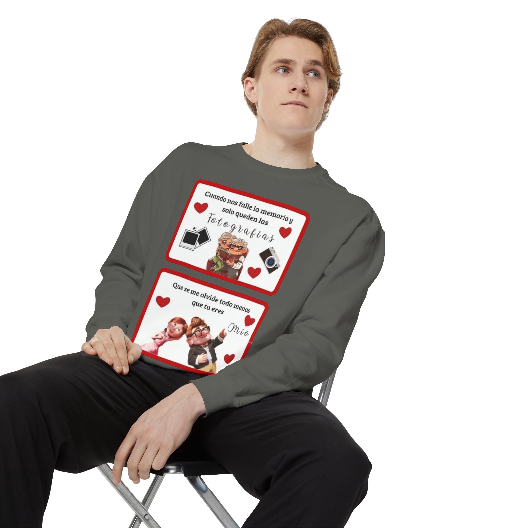 Valentine's Day Photo Collage  Romantico SAN VALENTÍN sweatshirt