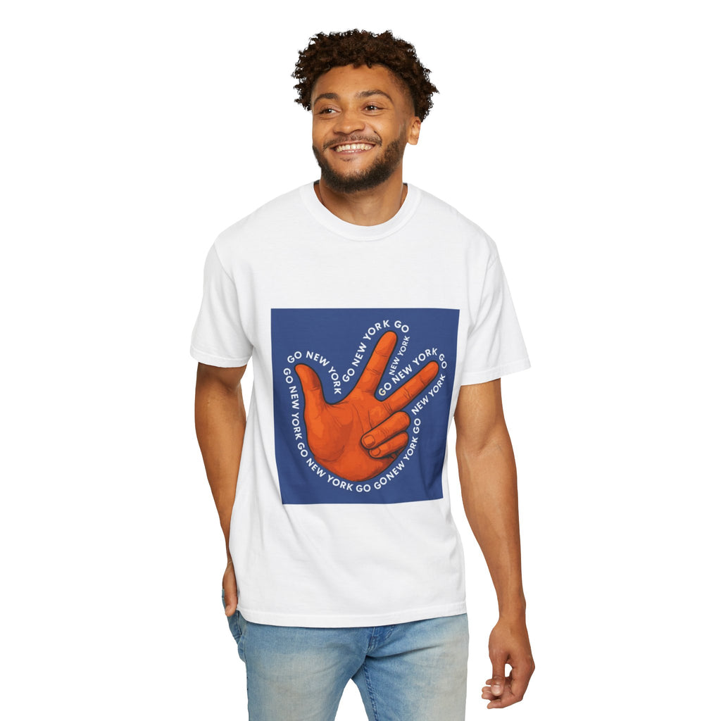 Go New York Hand Graphic T-Shirt