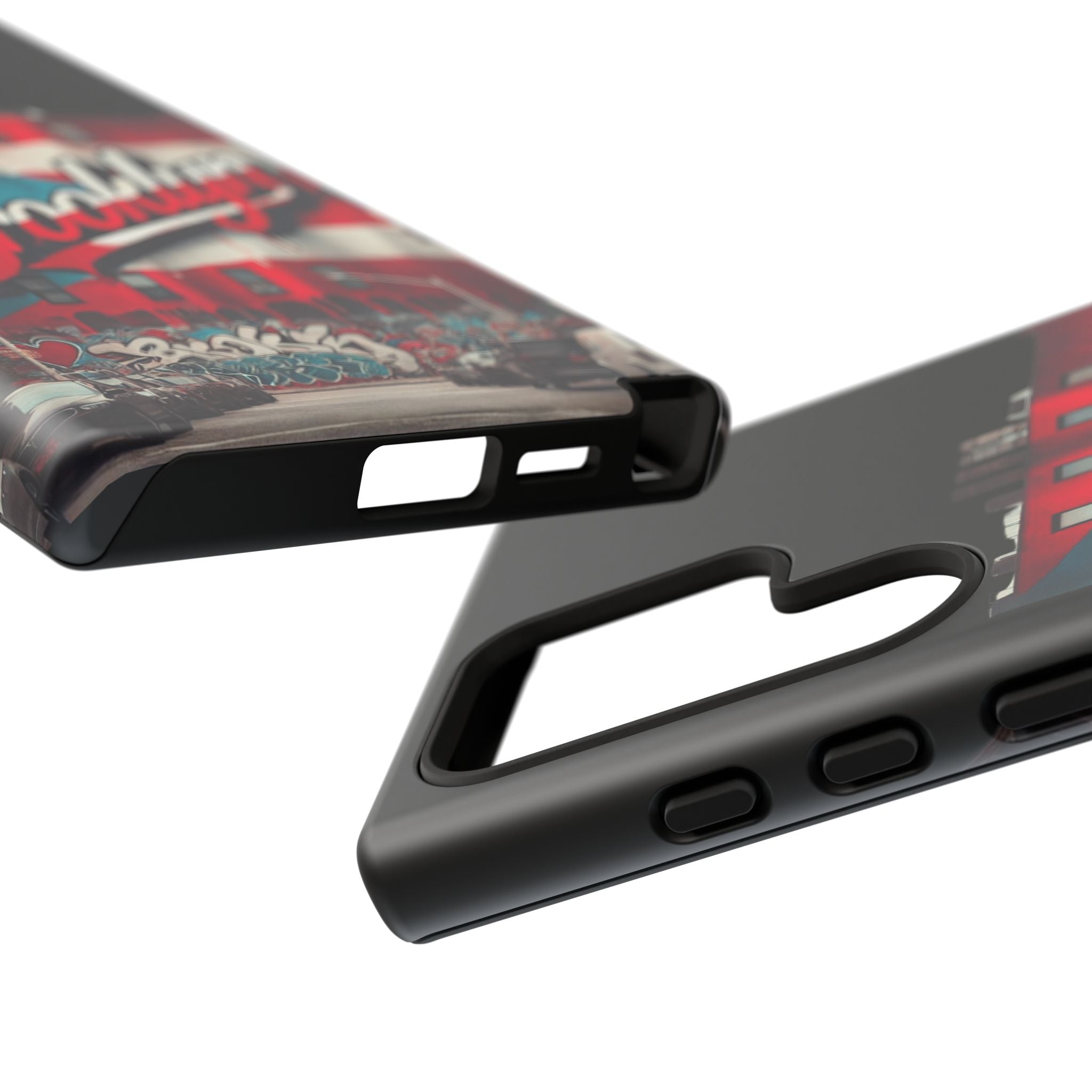 Brooklyn Street Art Phone Case  Urban Graffiti Protective Cover