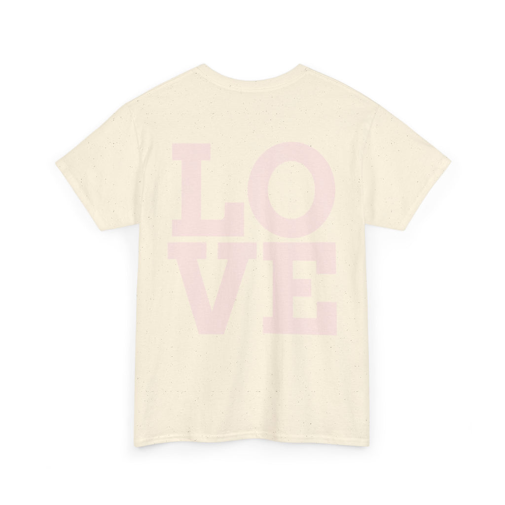 Pink Heart Cherries Tee  LOVE Graphic Valentine T-Shirt