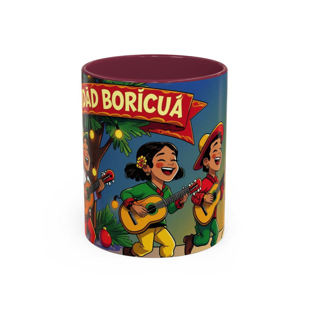 Navidad Boricua Mug Vibrant Puerto Rican Celebration Mug