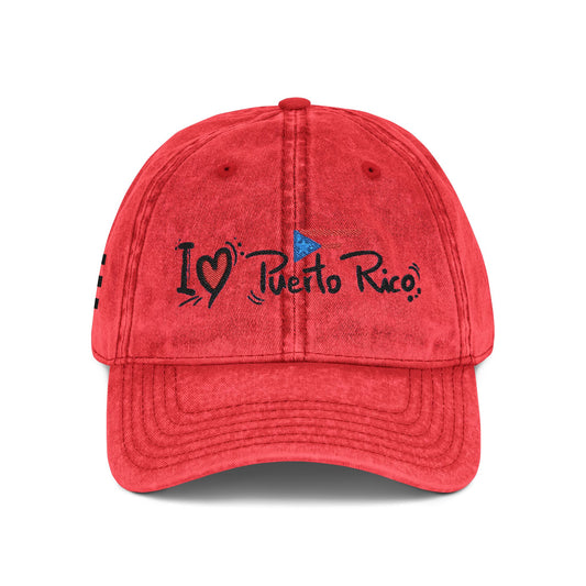 Puerto Rico Accessories Boricua Apparel Outdoor Adventure Hat, Gift for Hikers, Campers, Casual Style, Unisex Red Cap