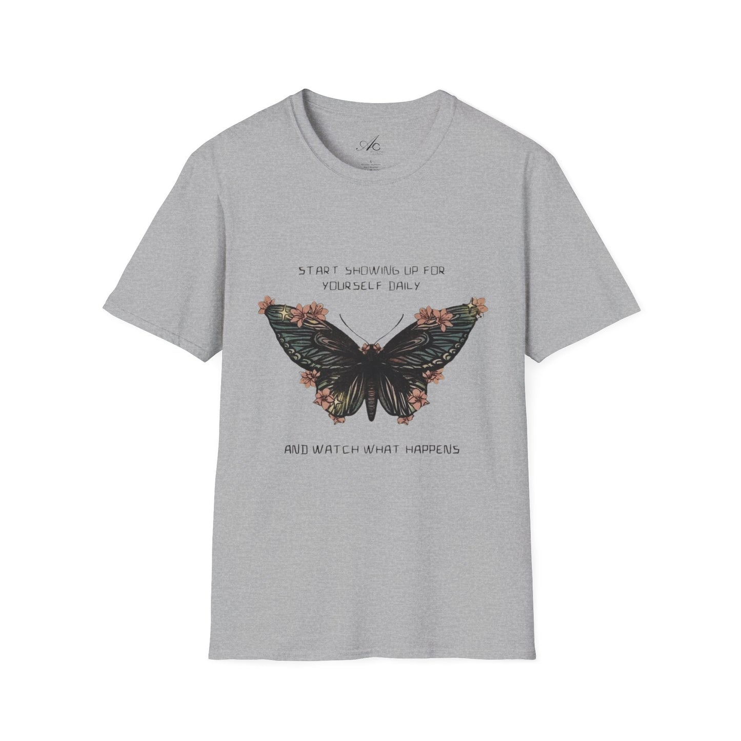 Wear Your Peace. Inspirational Butterfly T-Shirt, Motivational Gift, Unisex Tee, Nature Lover Shirt, Self-Care Apparel, Birthday Gift Idea