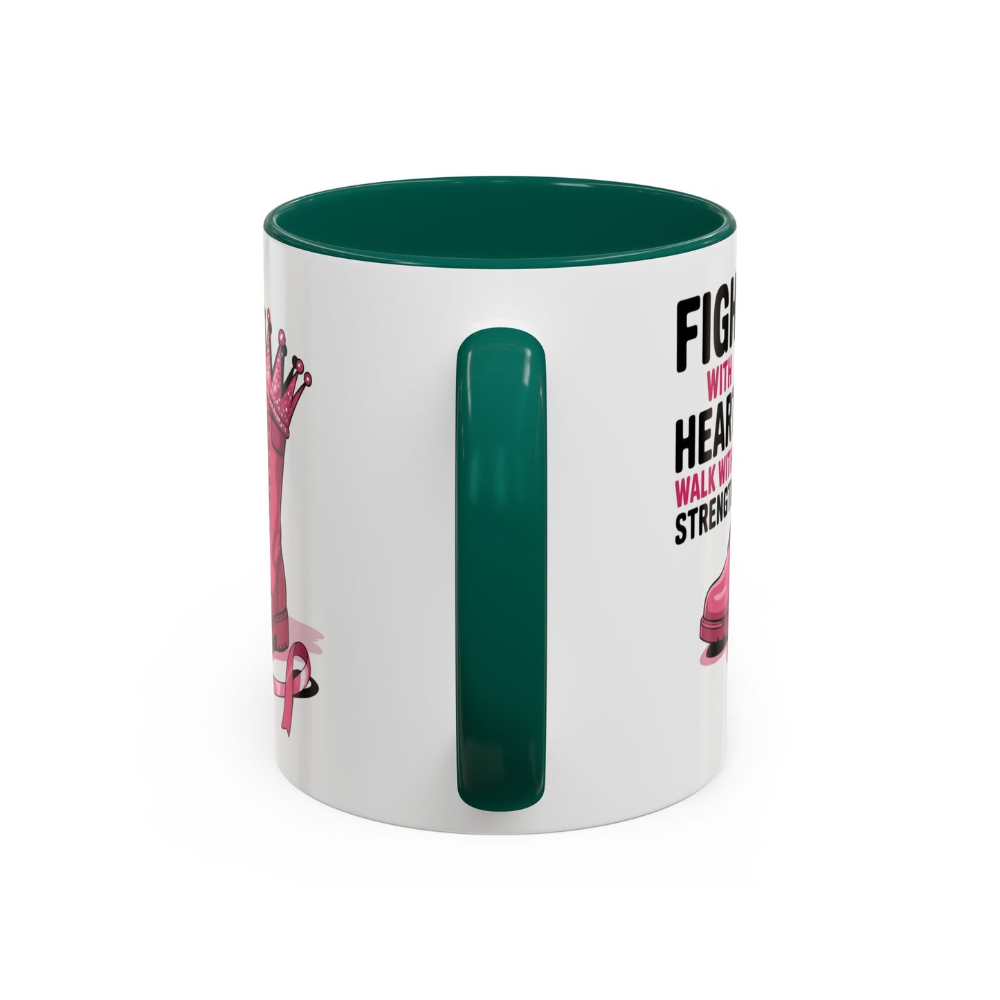 You Beat It! Cancer Survivor Mug | Motivational Gift for Her or Him | Warrior Mug