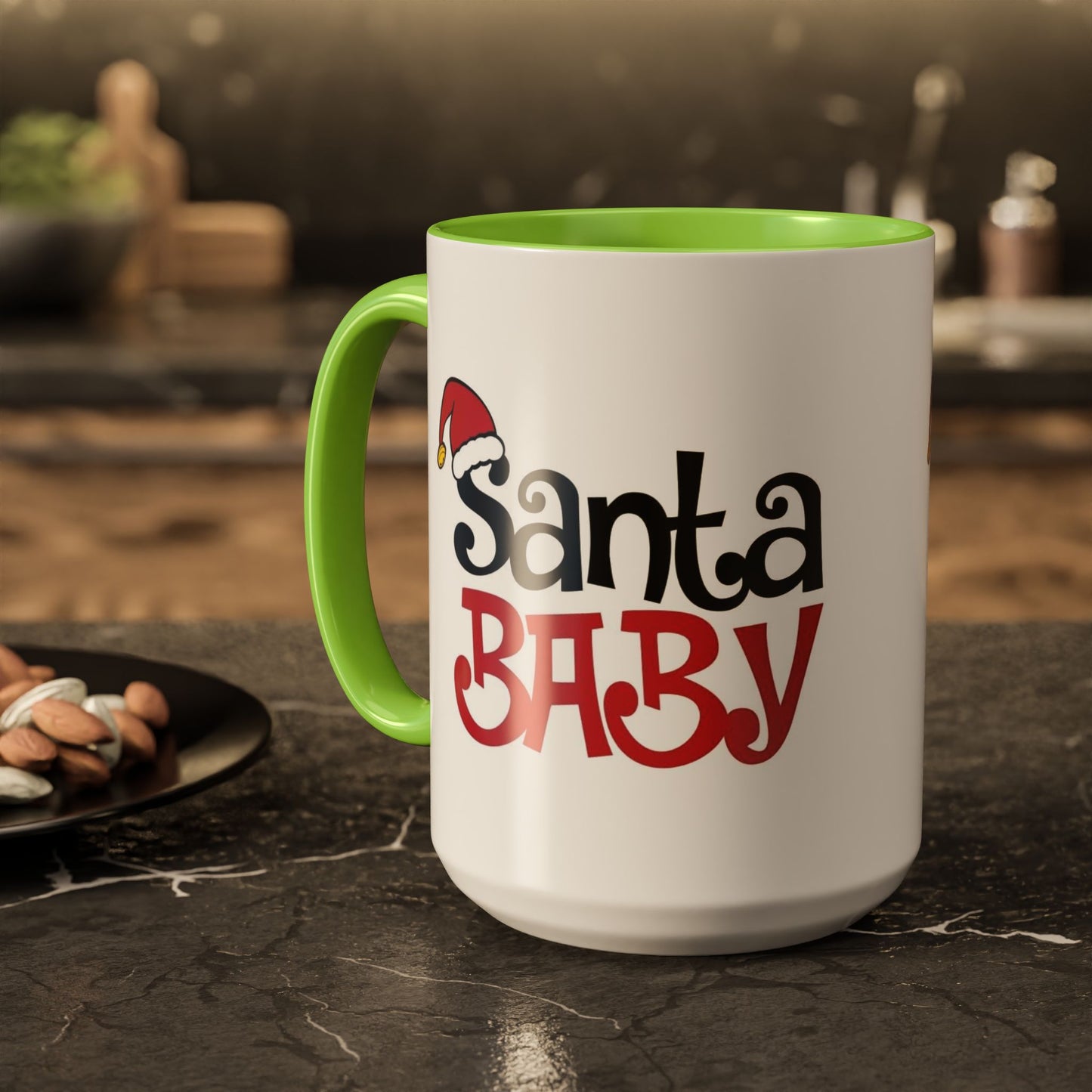 Santa Baby Colorful Mug - Perfect Holiday Gift for Coffee Lovers