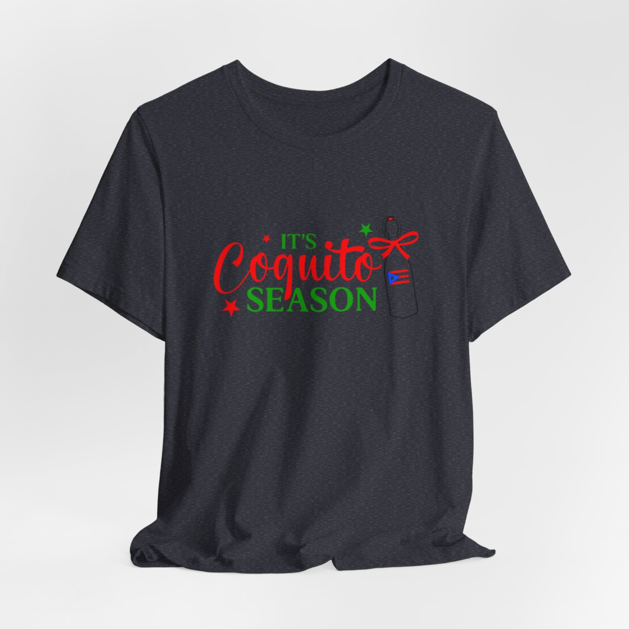 It's Coquito Season T-Shirt - Christmas Puerto Rican Holiday Cocktail Tee