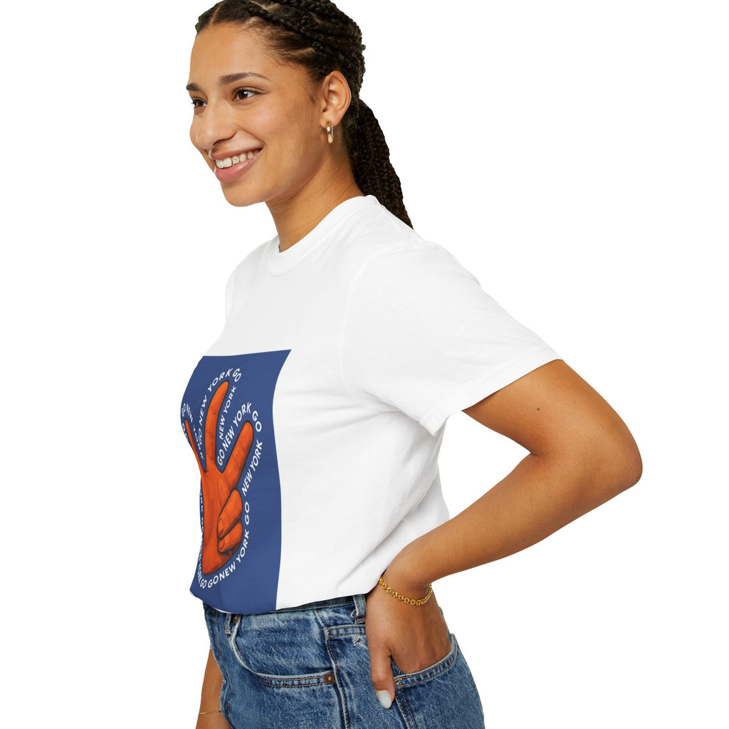 Go New York Hand Graphic T-Shirt