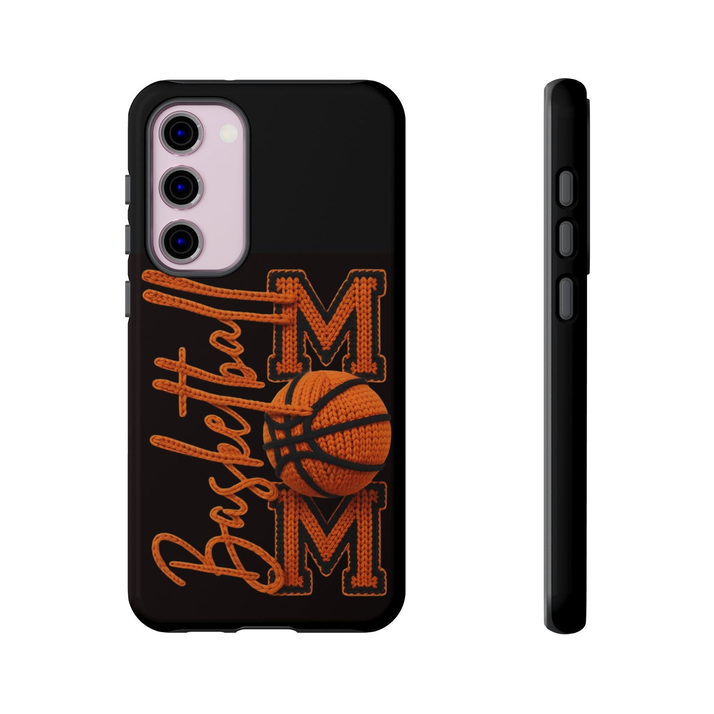 Basketball Mom Phone Case  'Basketball MOM' Protective Hard Cover