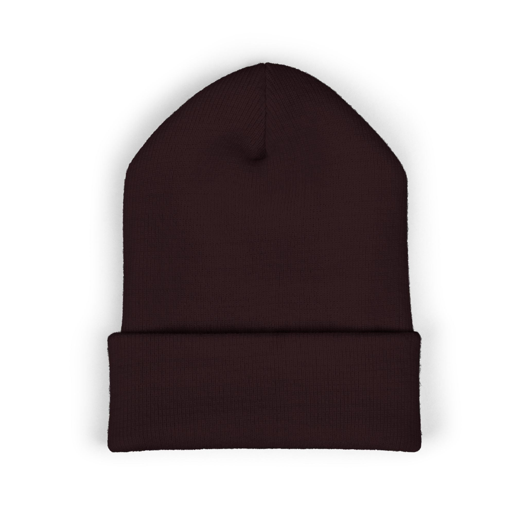Embroidered 'Holi' Symbol Knit Hat Puerto Rico Beanie Hat – Boricua Pride Cuffed Winter Hat
